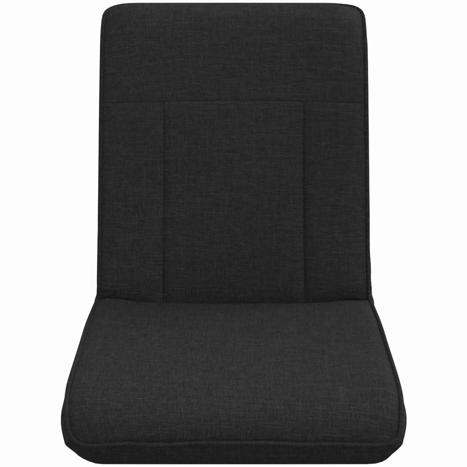 Regulowane krzesło podłogowe z wyściełanym oparciem, ergonomiczna poduszka do siedzenia z czarnego materiału, składane krzesło do medytacji Tatami, fotel gamingowy, fotel do czytania do salonu