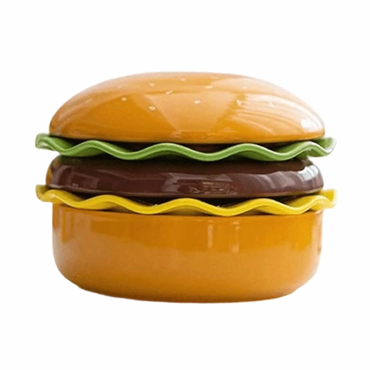 Zestaw talerzy do burgerów Naczynia ceramiczne układane w stos bezpieczne | Zestaw talerzy obiadowych hamburgerowych Do domu, kuchni, mieszkania, na kemping, piknik, przyjęcie, urodzi