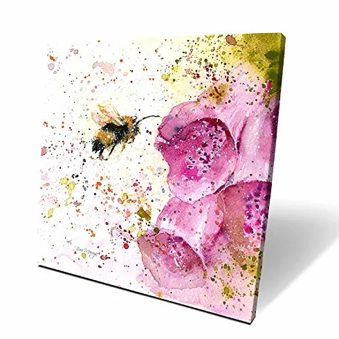 Bree Merryn Foxgloves Box płótno, 40 x 40 cm