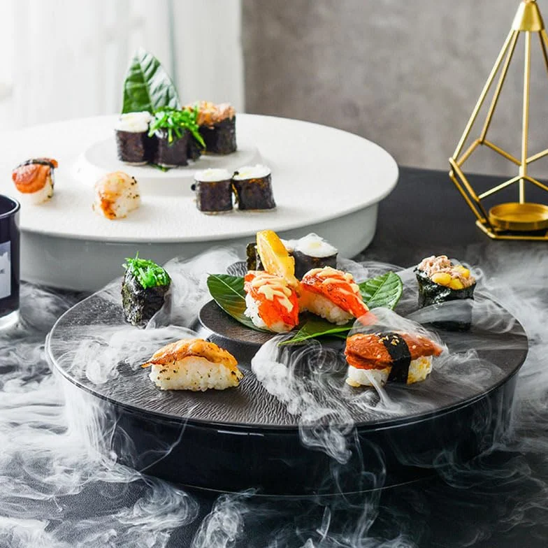 Talerze obiadowe Japońskie ceramiczne talerze sashimi, talerze do sushi, zastawa stołowa, hotel i restauracja kreatywne talerze kuchnia miska na sałatkę