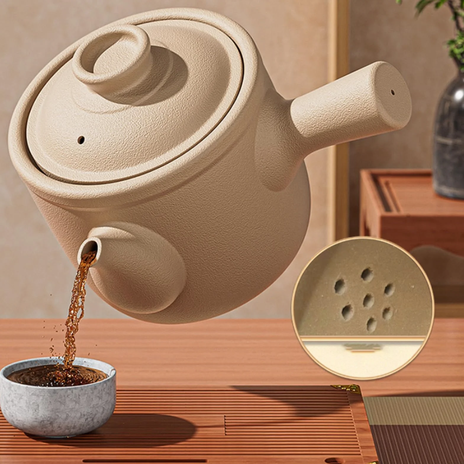 Ceramiczny garnek do chińskiej zupy, tradycyjna kuchenka do wywaru, czajnik gliniany na herbatę i kawę, wielofunkcyjny garnek do gotowania ziół i bulionu