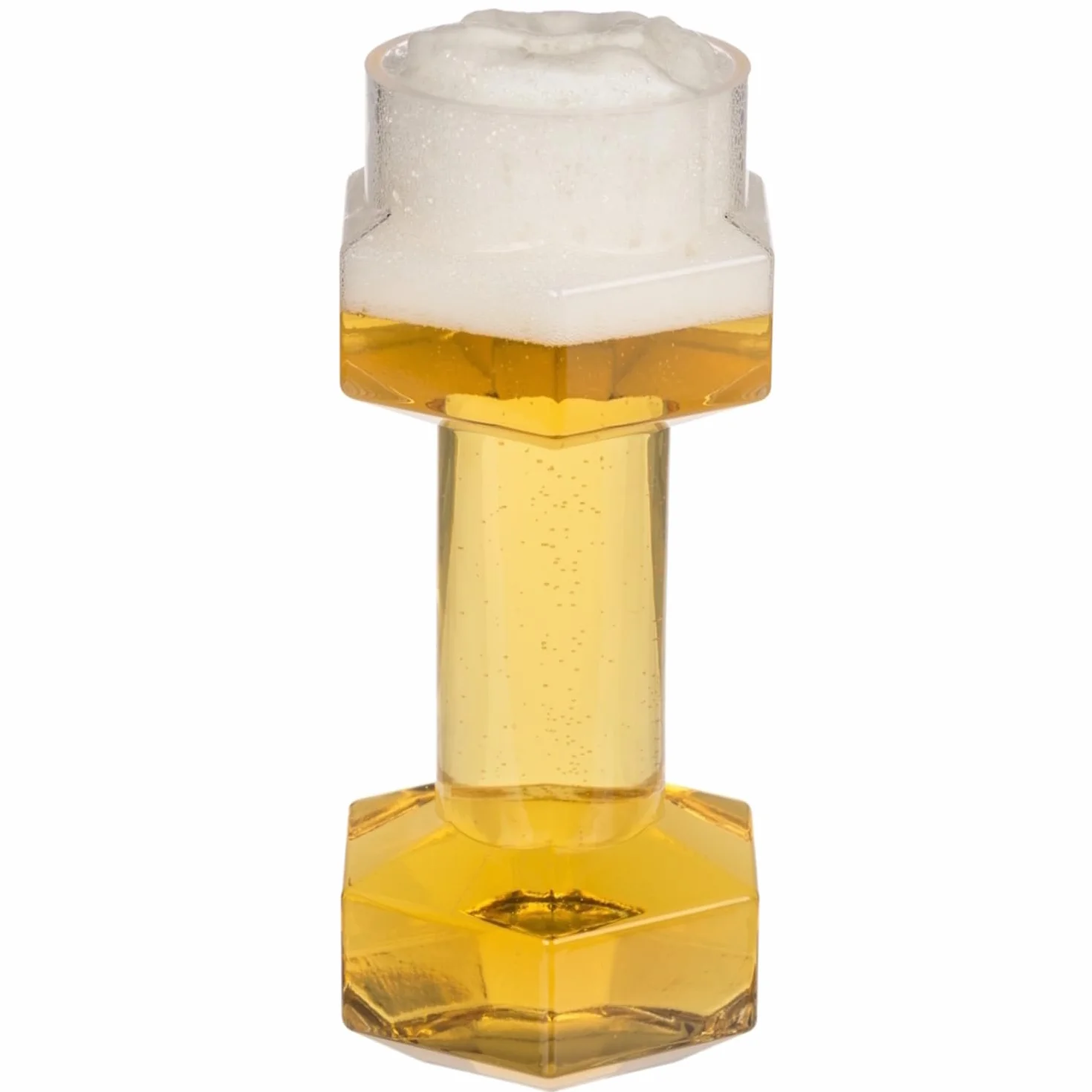Out of the blue XXL kufel w kształcie hantla o pojemności ok. 700 ml - kufel do piwa w kształcie humbku