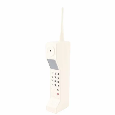 Model Telefonu Komórkowego Retro Styl Żelazny Wytrzymały Rekwizyt Fotograficzny do Domu Biura dla Dekoracji Stołu Salonu, Studio Fotograficzne, Prezentacja Retro Designu