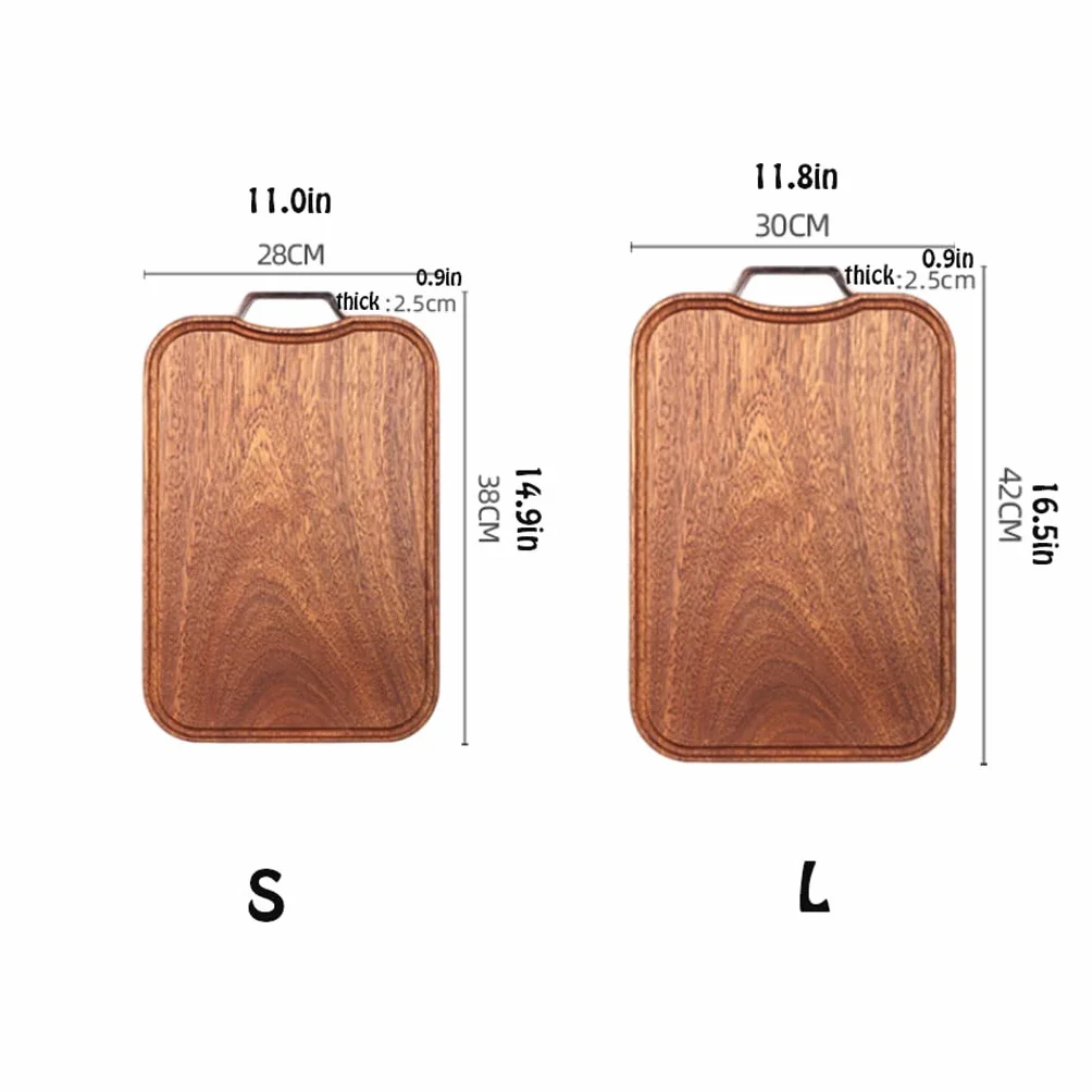 Premium Professional Dwustronna deska do krojenia Drewniana deska do krojenia do kuchni Reversible s Do mięsa/warzyw Deska do krojenia do krojenia mięsa lub warzyw