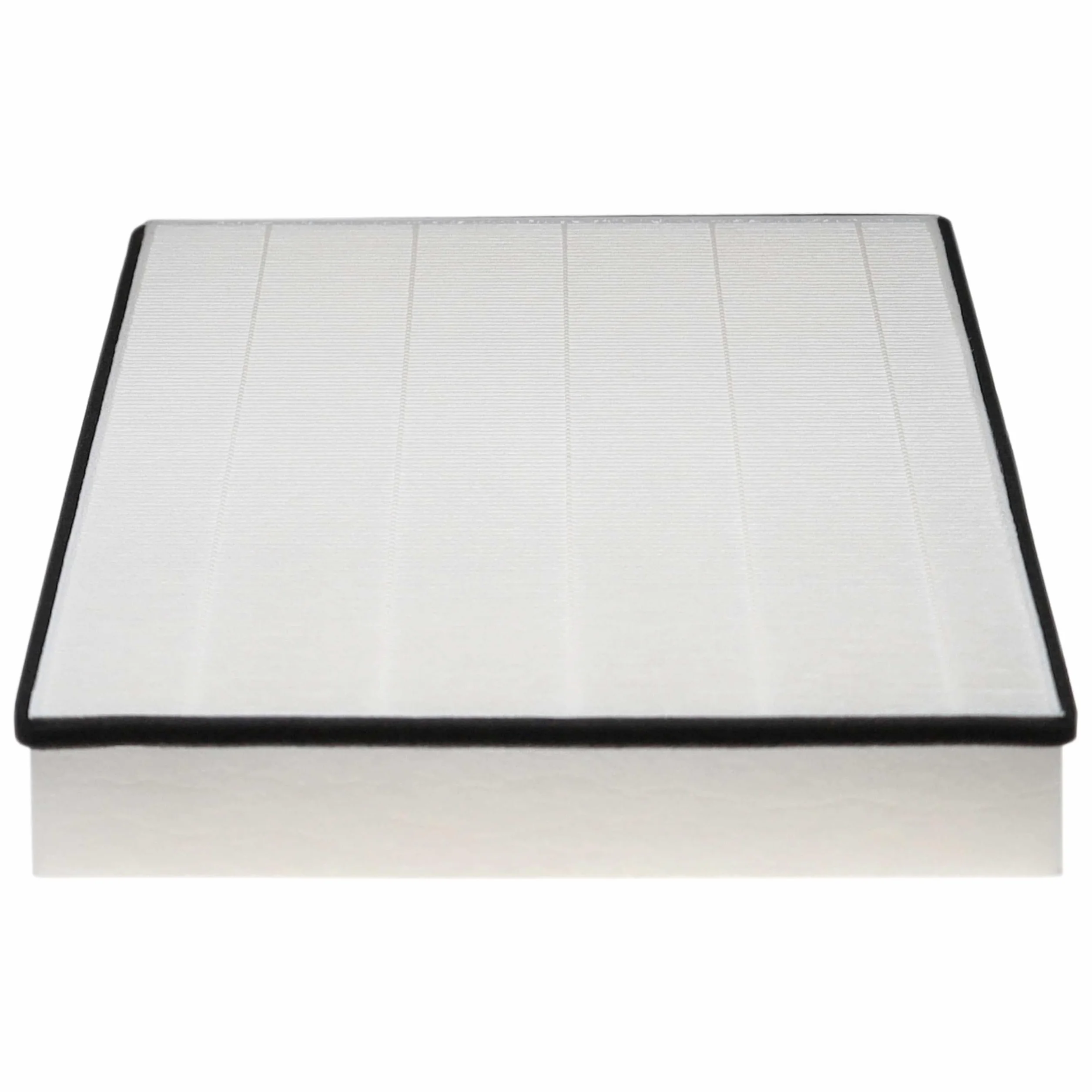 vhbw 4 x filtr pyłkowy zamiennik do Vallox 978142 do urządzenia wentylacyjnego - filtr powietrza F7, 45,3 x 22,5 x 5,2 cm, czarno-biały