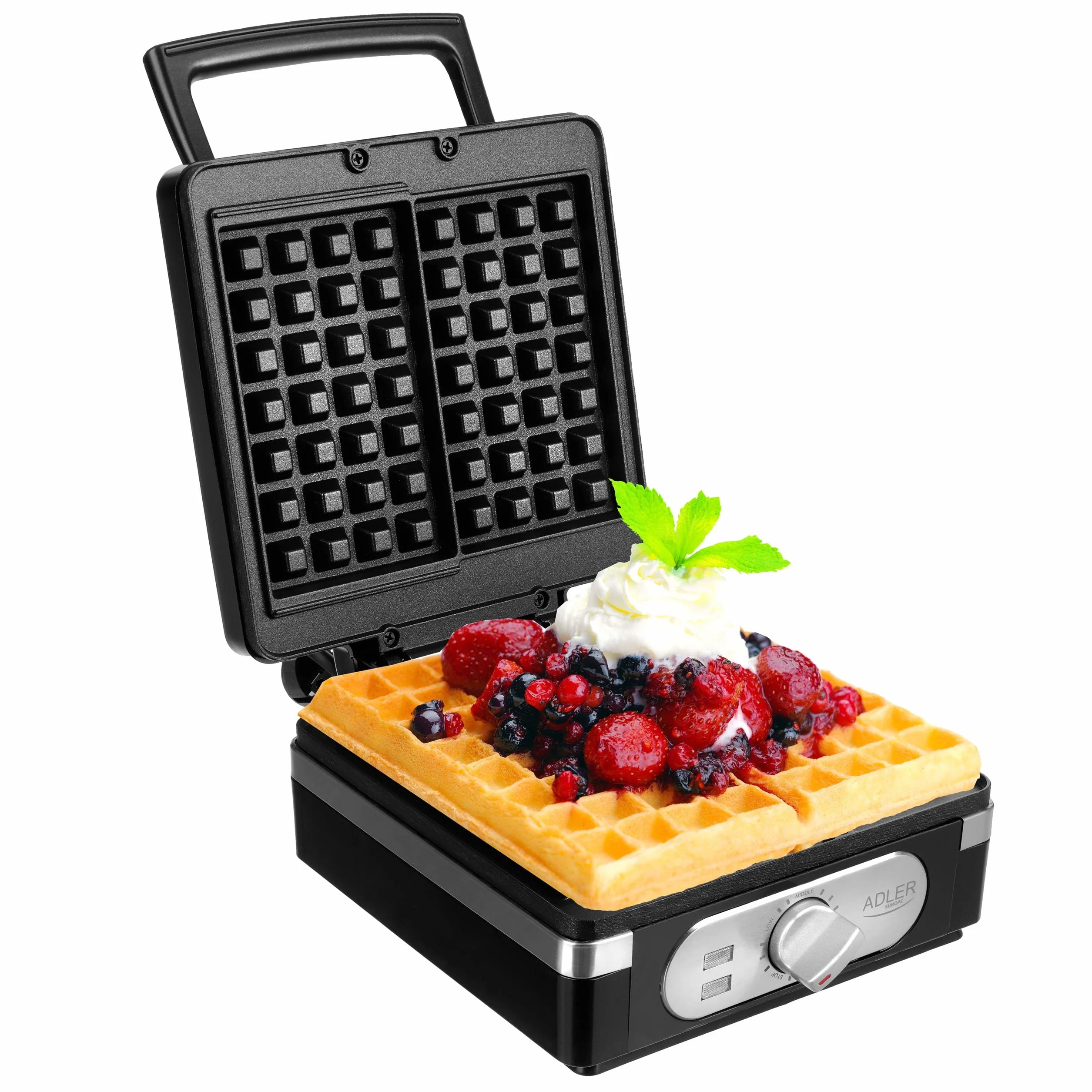 Adler Europe Ad 3056 Gofrownica Czarny 2.4 kg