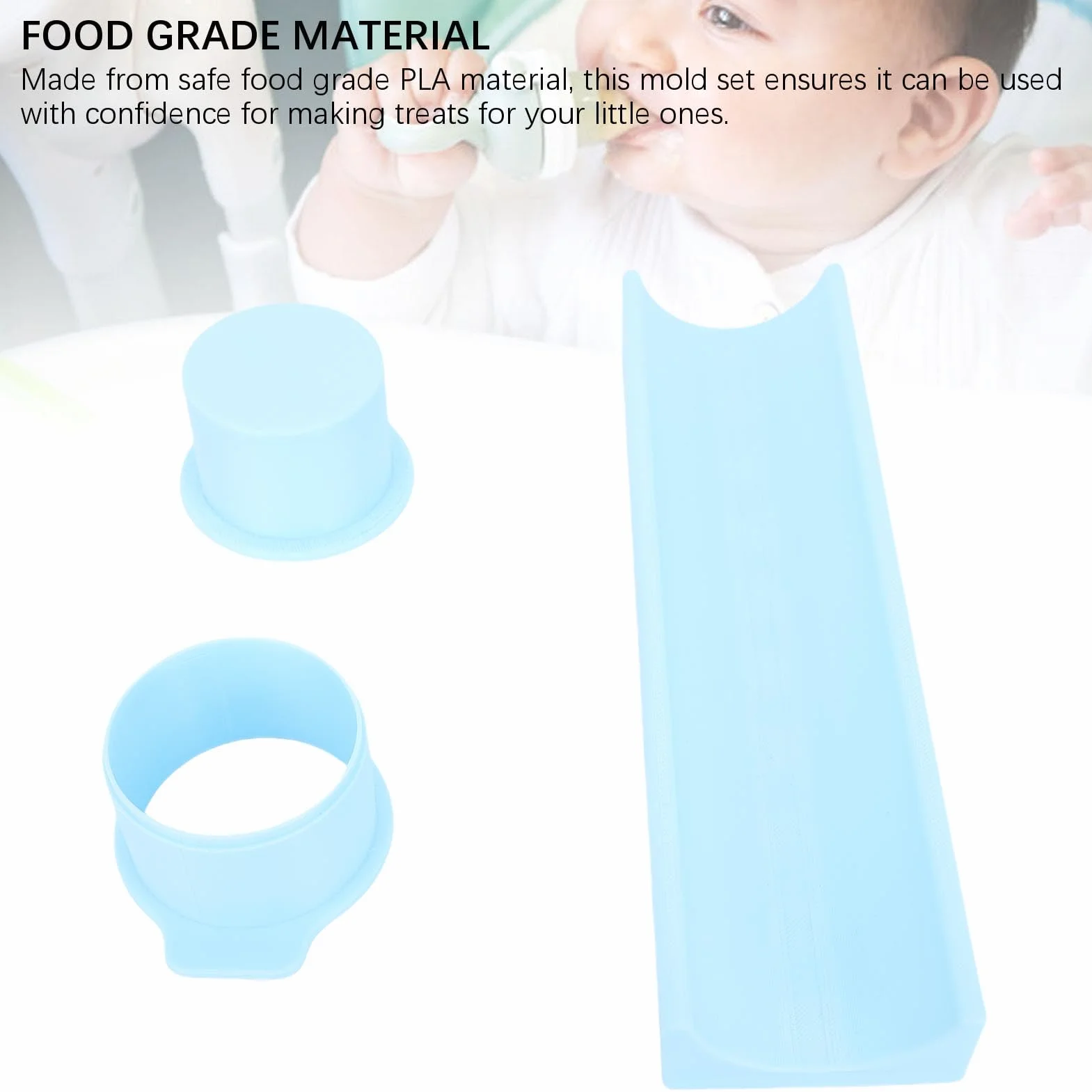 Fafeicy 1,75 -calowy Okrągły Zestaw Formy do Ciasta, Formy do Pieczenia do Ciasta Pops Cake Pop Cutter i Popychacz z 9 -calową tacą, do Domu na Przyjęcia Urodzinowe Desery ślubne (styl 1)