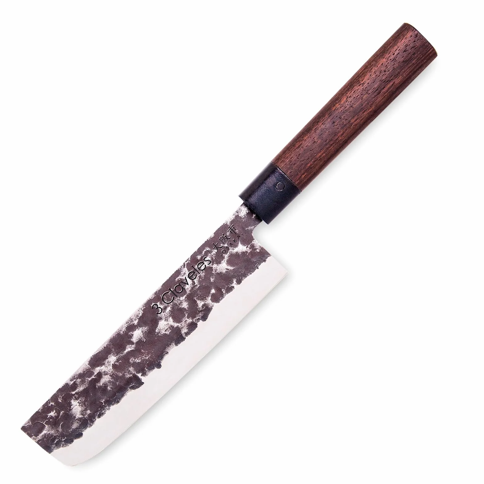 3 claveles Osaka japoński nóż Usuba 18 cm drewno
