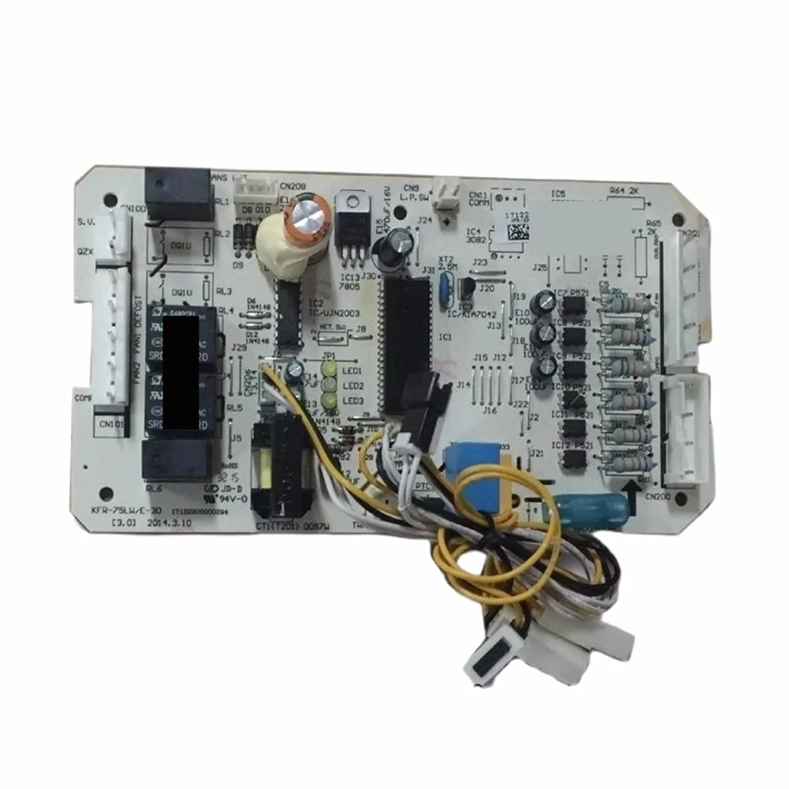 1 szt. Płyta główna klimatyzacji płyta drukowana komputera KFR-120W/S-510 17122200002173