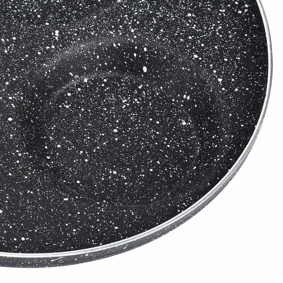 Aluminiowa patelnia do jajek z 3 filiżankami nieprzywierająca patelnia śniadaniowa i cukiernicza do hamburgera, angielskiej muffinki, kanapki, kiełbasy, pasztecików i jajek