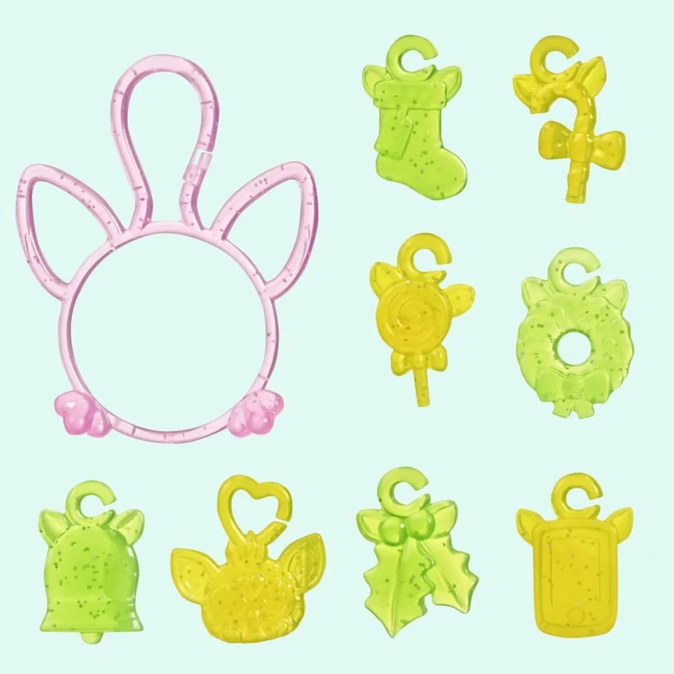 Kalendarz adwentowy z miniaturowymi figurkami Furby