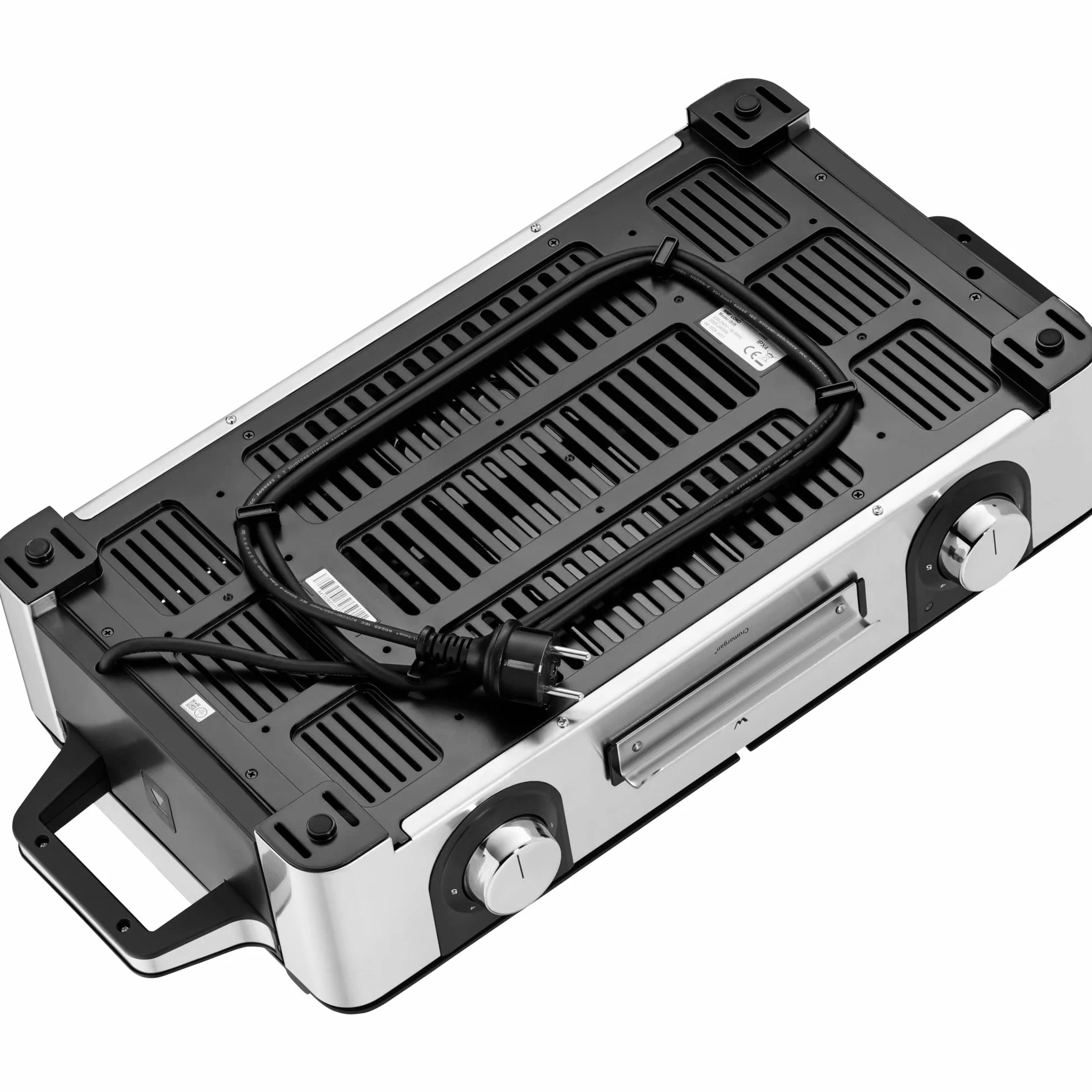 Wmf Compact Grill Elektryczny, Czarny/Srebrny, 28 x 50 cm