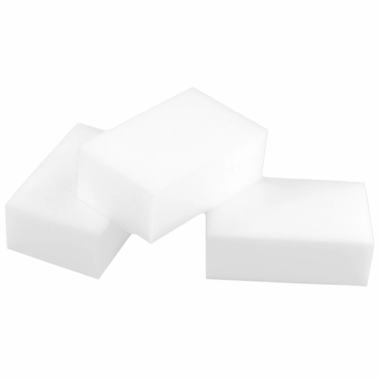 KEILEOHO G?bka do ?cierania brudu, 100 sztuk, magiczna g?bka do ?cierania, 8 x 5 x 3 cm, cudowna g?bka do czyszczenia kuchni, kolor bia?y