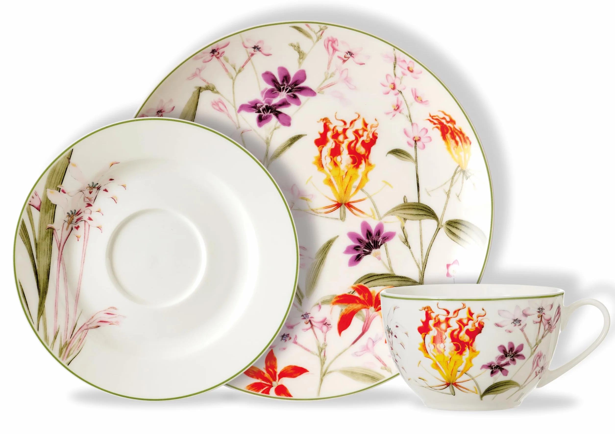 Ritzenhoff & Breker Serwis do kawy Flora, 18-częściowy, porcelana