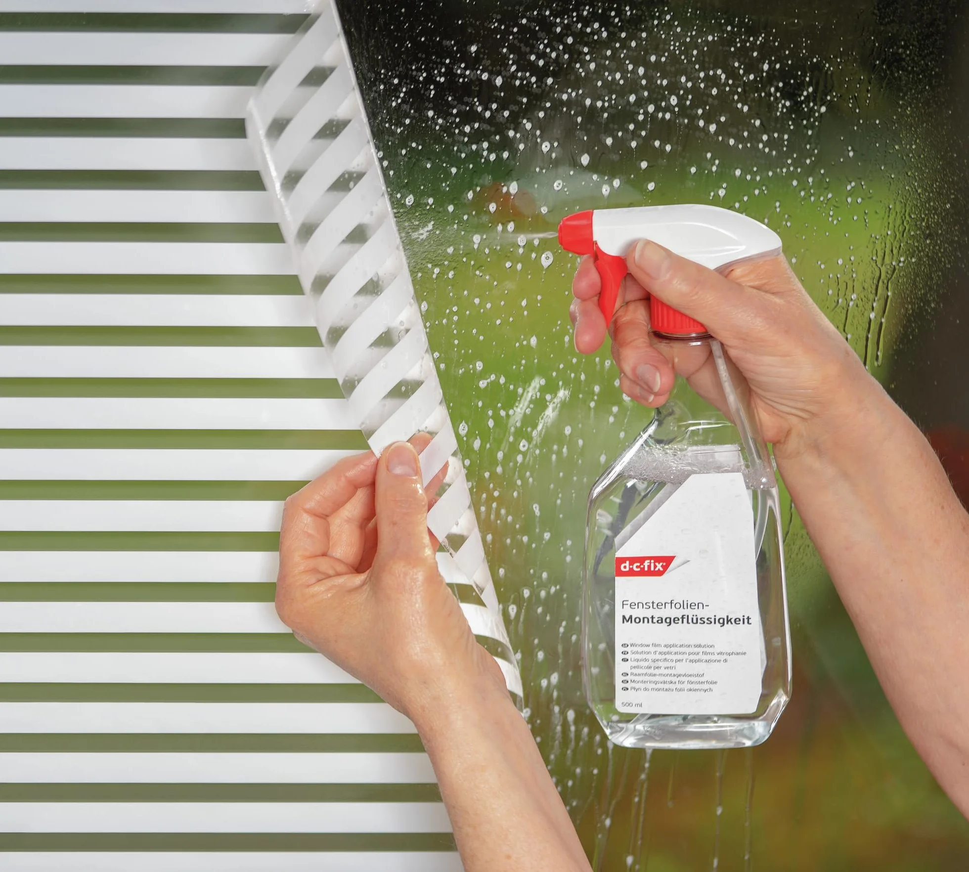 D-C-Fix Samoprzylepna Folia Płyn Montażowy Do Folii Okiennej 500 Ml