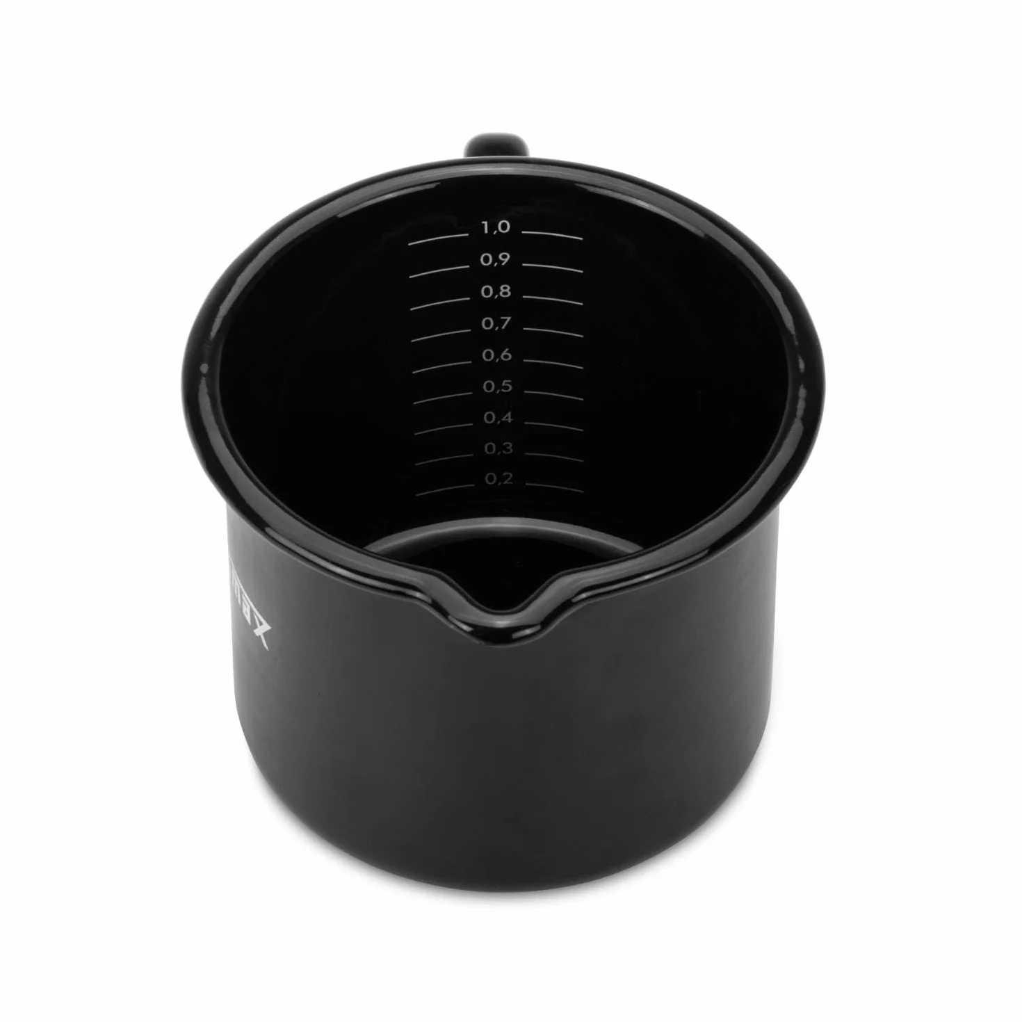 Petromax Emaliowany garnek do mleka (1 litr, czarny)