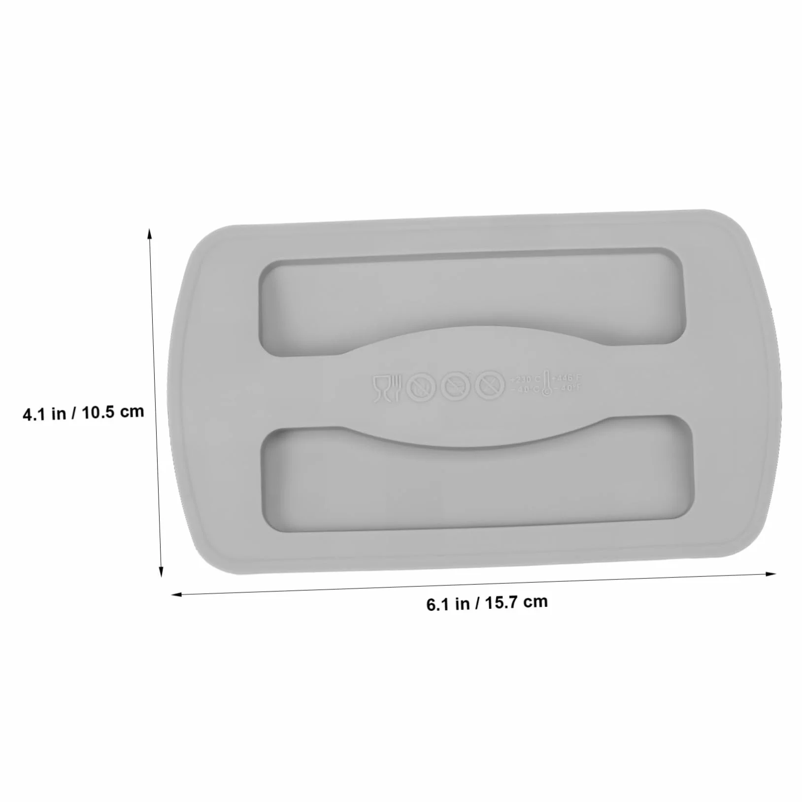 2kawałki Pokrywy Silikonowe Do Tostera Ochrona Przed Kurzem Do Piekarników i Łatwe Czyszczeniu i Odporne Wysokie Temperatury Nowoczesny Design