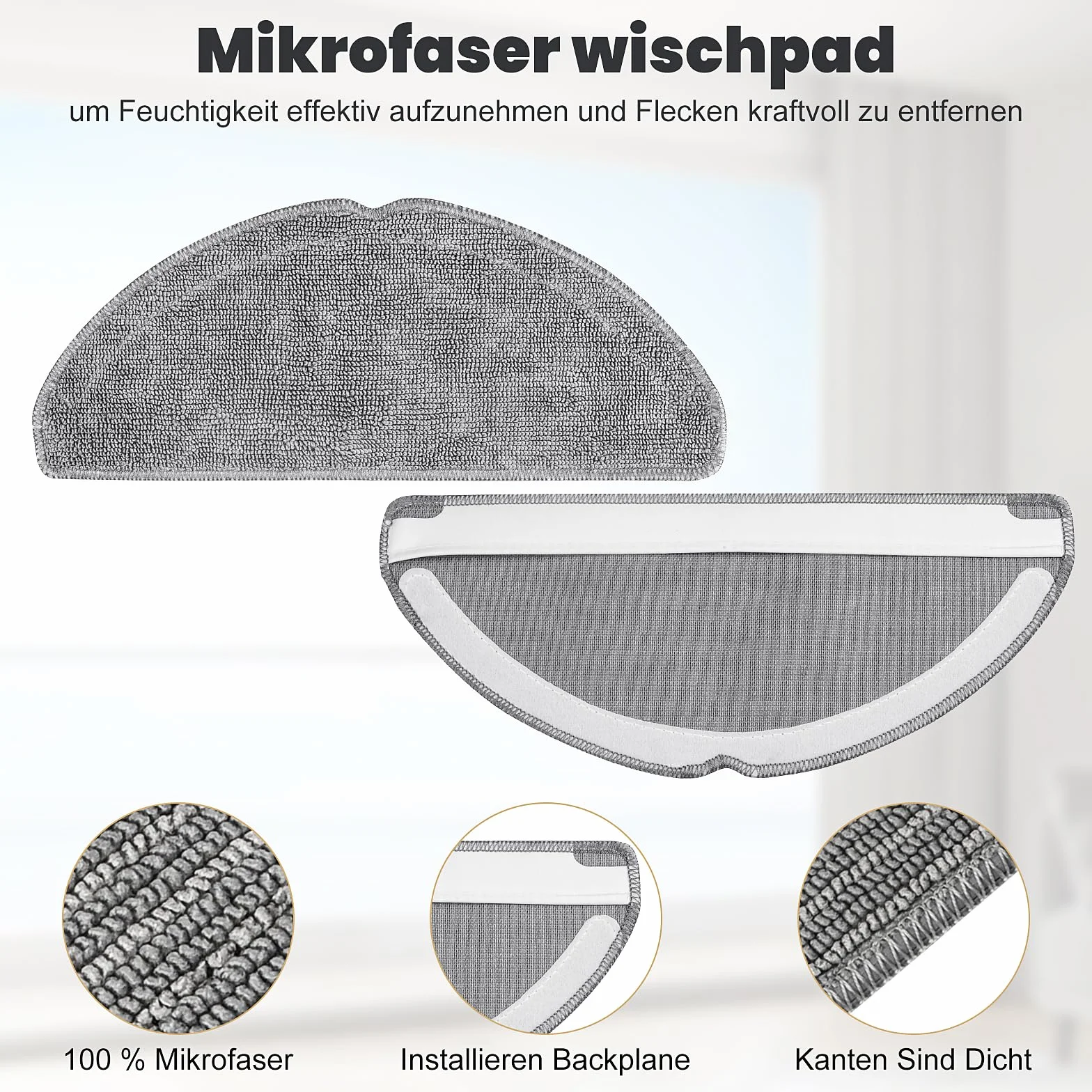 10 sztuk: akcesoria do robota odkurzającego Xiaomi S20, części zamienne, 1 szczotka główna, 2 podkładki, 2 filtry HEPA, 4 szczotki boczne, 1 akcesoria do czyszczenia