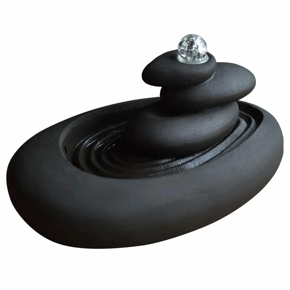 Fontanny stołowe naturalny relaks pulpit fontanna zen kultura suchy kamień góra woda fontanna dom ceramiczna dekoracja rzemiosło fontanna dekoracja