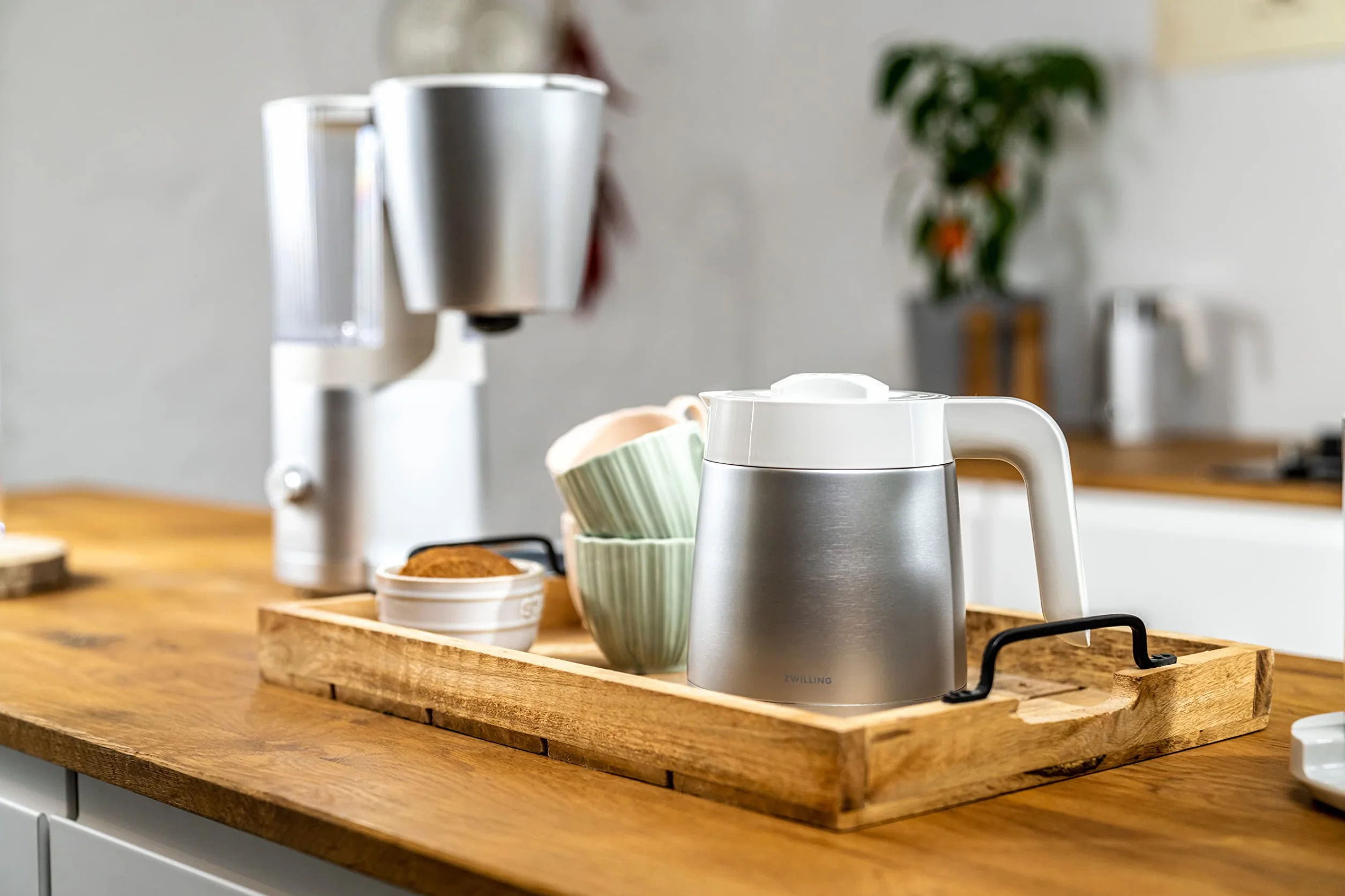 ZWILLING ENFINIGY Ekspres do kawy 1,25 l 10 filiżanek srebrny