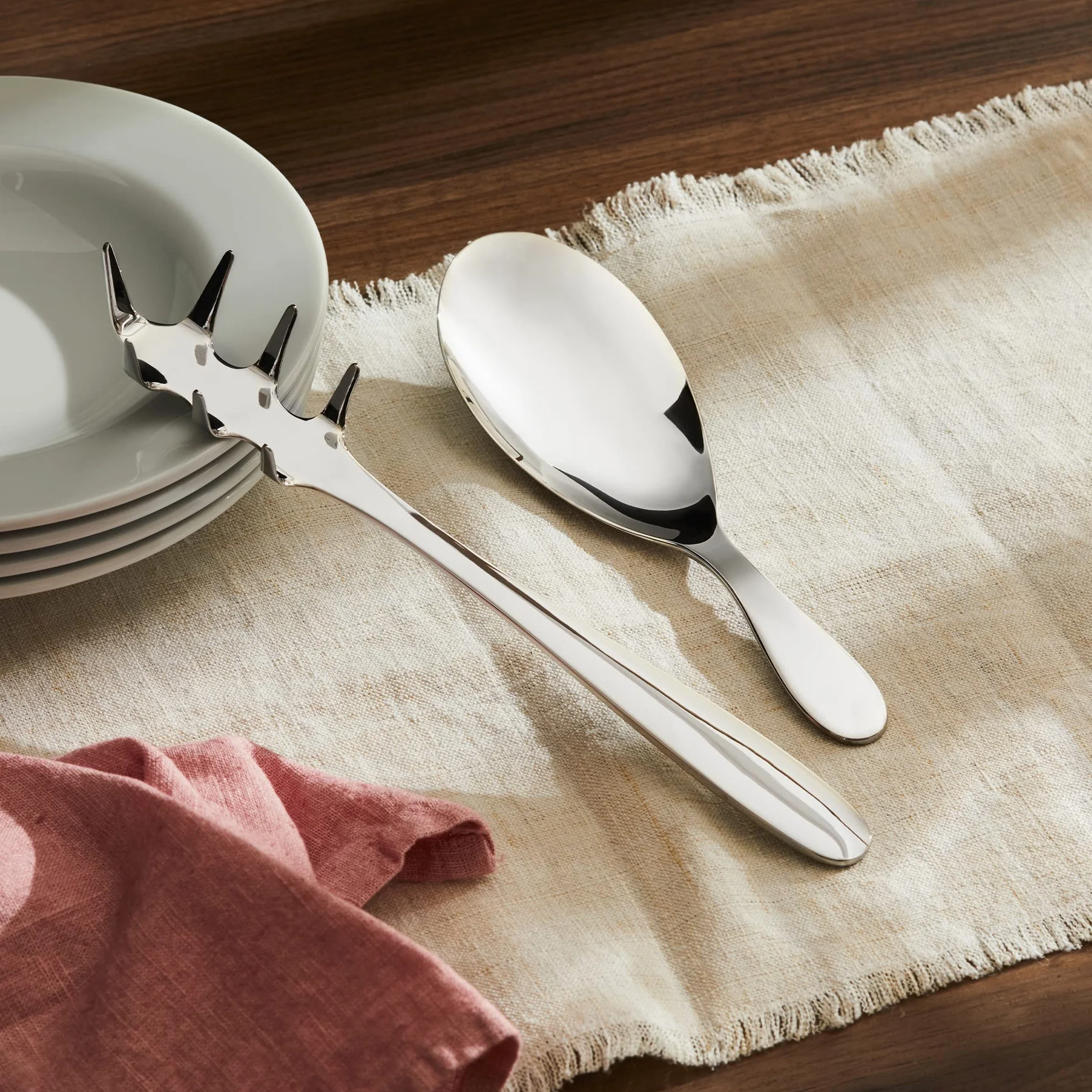 Alessi WA10/27 eat.it Risotto łyżka do serwowania stal 18-10 srebrna