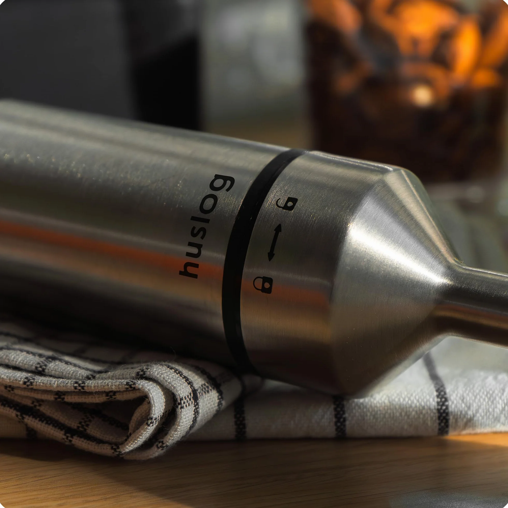BlendFlex 1500 W Blender ręczny – mikser ze stali nierdzewnej z 20 prędkościami i funkcją turbo, w zestawie miarka 600 ml – blender ręczny do smoothie