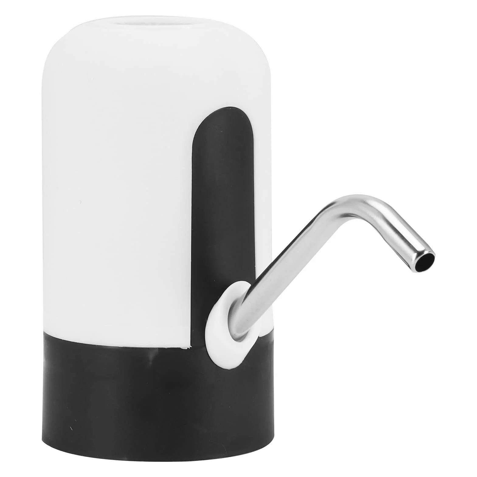 Pompa do Butelek na Wodę, 4,5L ~ 18,9L Przenośny Dozownik do Butelek na Wodę Elektryczna ładowarka USB Automatyczna Pompa Wody Pitnej do Kuchni Biuro Domowe Pikniki Kempingowe(biały)