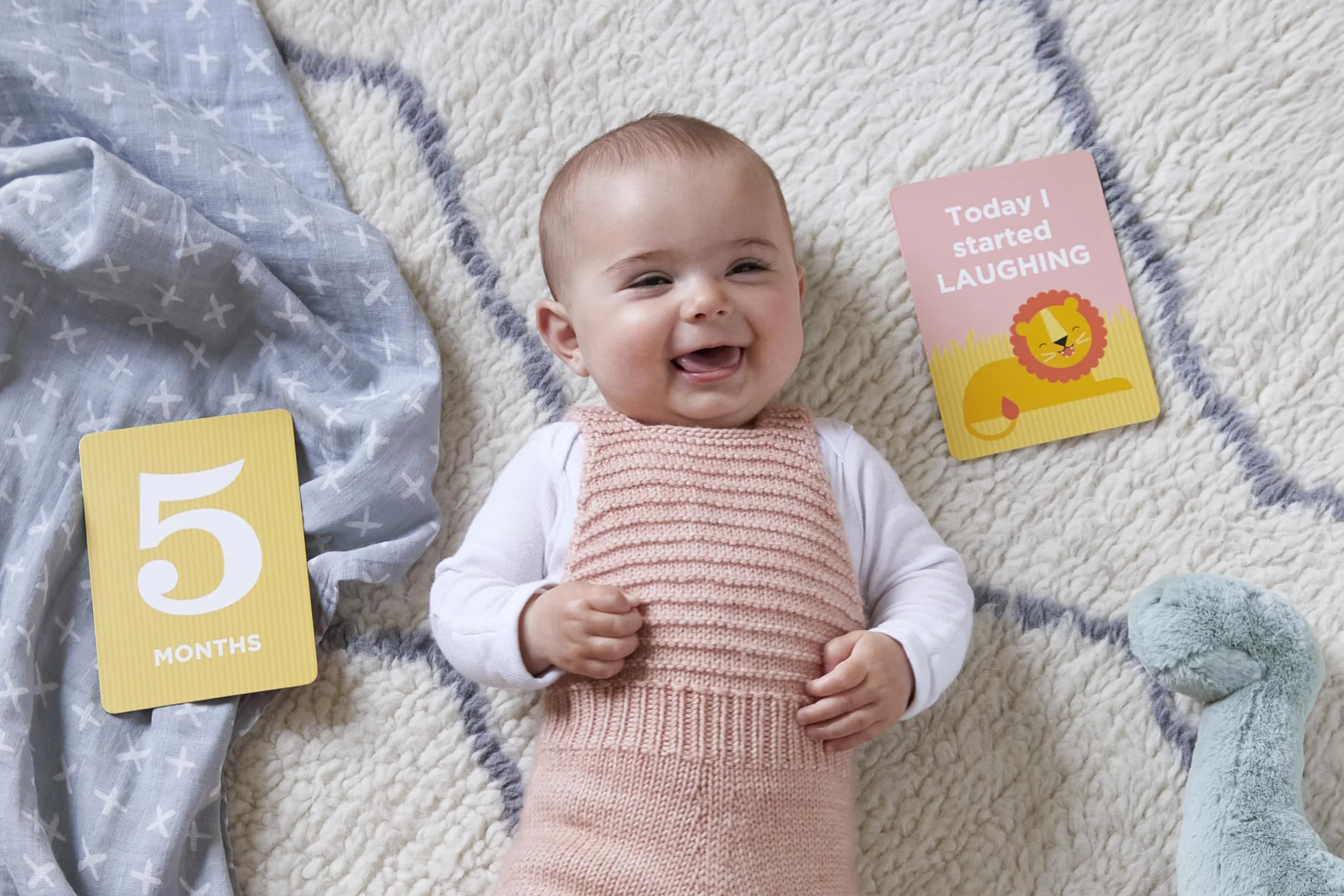 Baby Keepsake Milestone Moment Cards