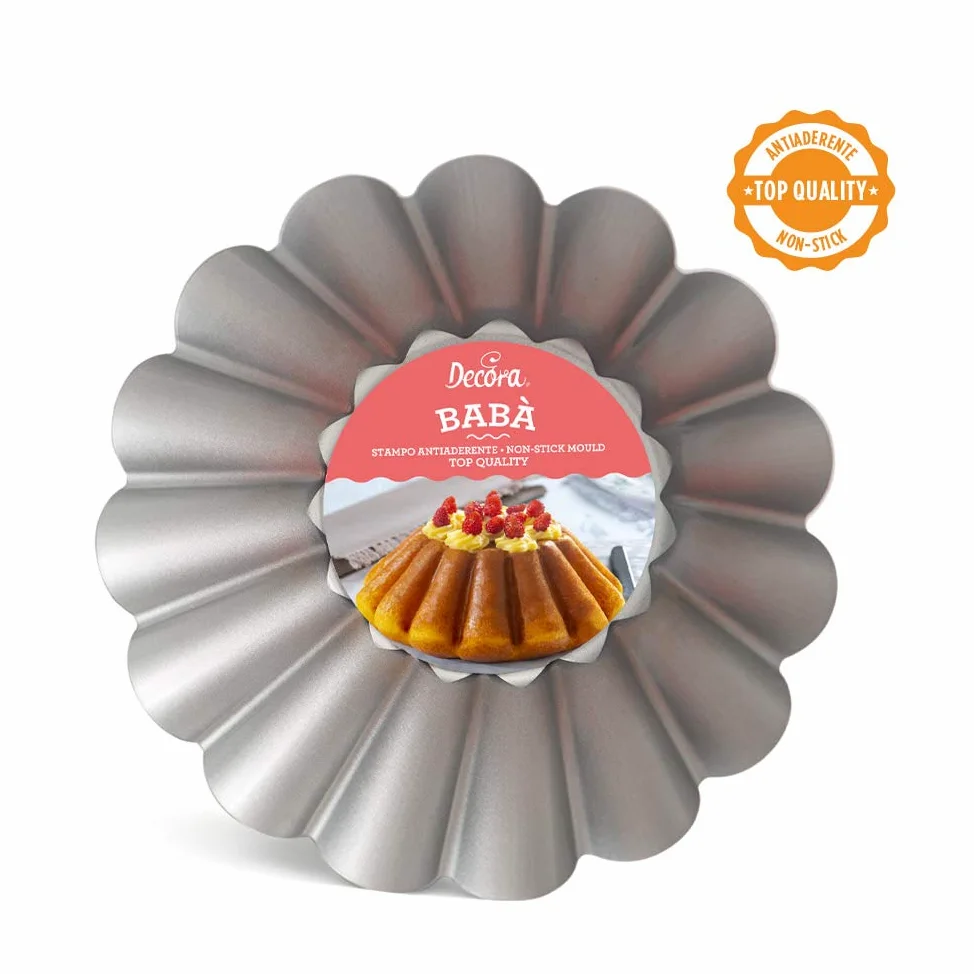 DECORA 0075029 forma do ciasta nieprzywierająca Bababa' 24 x 8 wys. CM