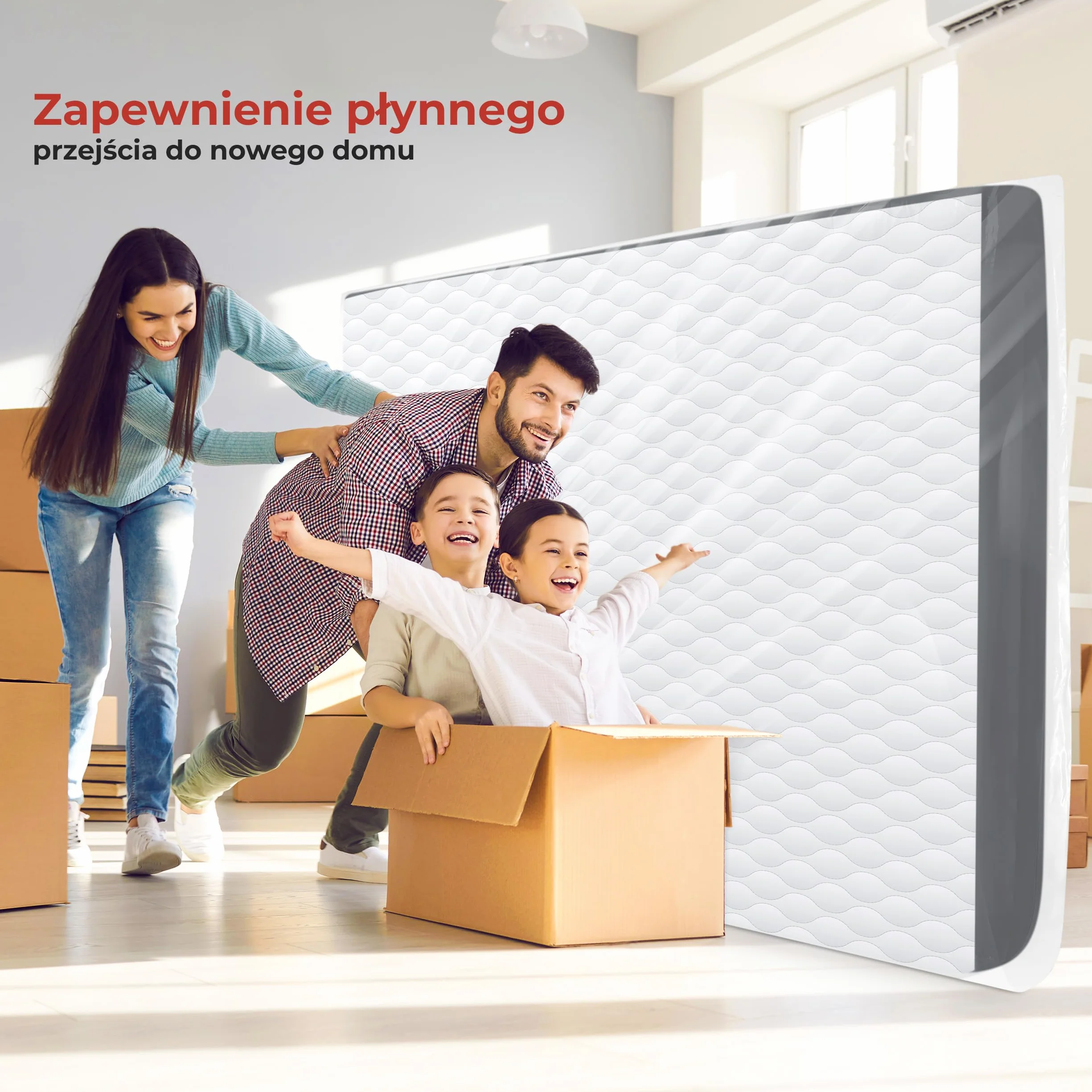 Utopia Home Pokrowiec Na Materac Do Przeprowadzki - 150 x 200 x 30 cm, Trwałe i Wodoodporne Plastikowe Pokrowiec Na Materac Do Przechowywania, Pyłoszczelny Torba Do Materac Przechowywania