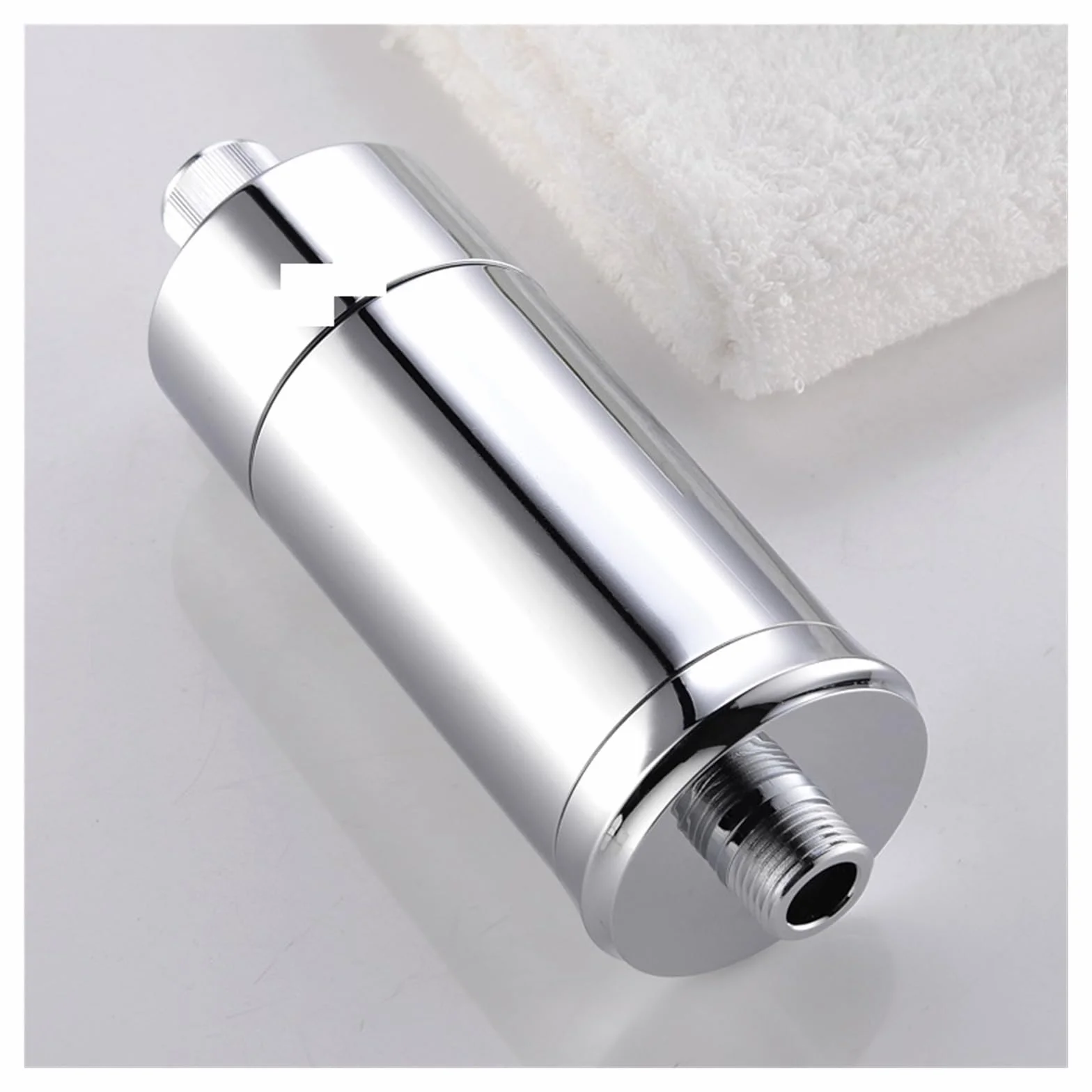 Prysznicowy filtr do wody Oczyszczacz wody w gospodarstwie domowym, redukcja chloru Odchlorowanie metali ciężkich Poprawia stan skóry(3PCS Replacements)