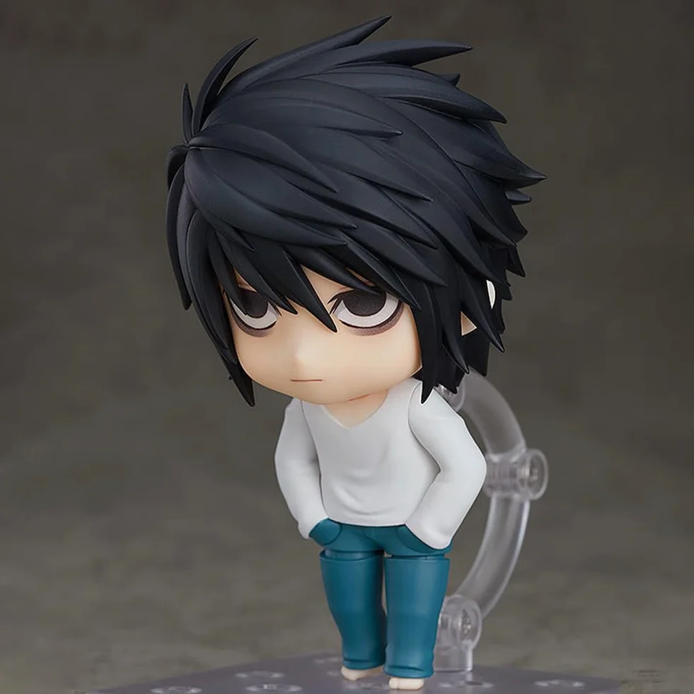Zhongkaihua Notatnik śmierci figurka L Lawliet figurka 10 cm figurka anime model statuetka Boże Narodzenie dom biurko ozdoba urodziny dekoracja prezent dla fanów
