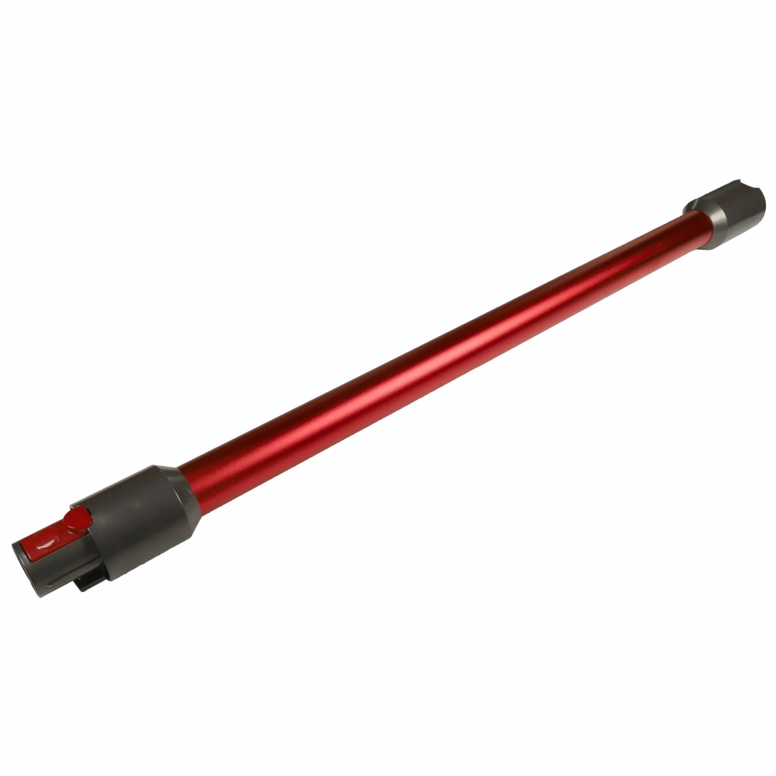 Vhbw Rura odkurzacza kompatybilna z odkurzaczem Dyson V12 Detect Slim Absolute - złącze 35 mm, długość 74 cm, czerwony, szary