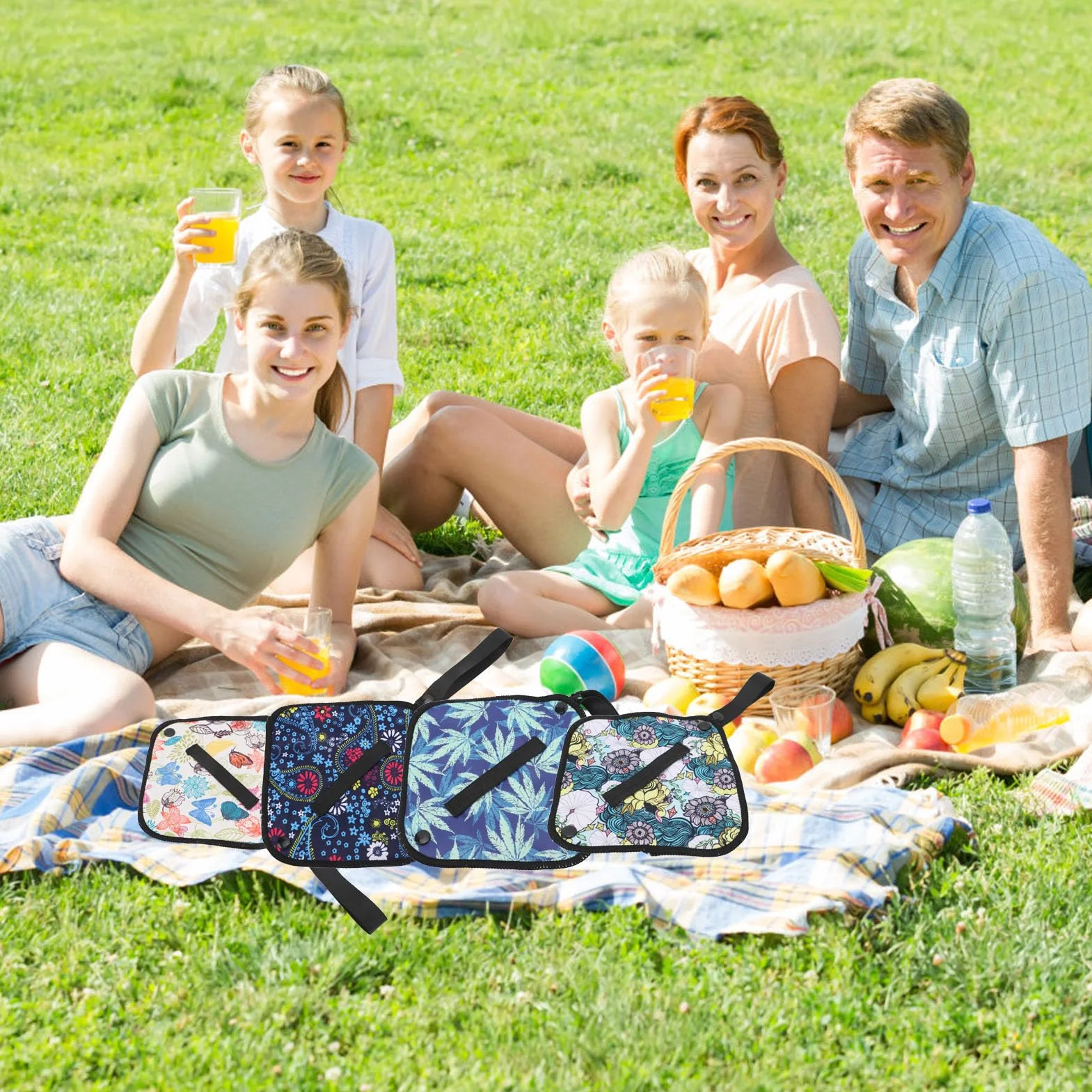 Outdoor Pee Cloth Women Pee Cloth Miękkie, Przyjazne dla środowiska, Nadające się do Prania Opakowanie 2 szt. Przyjazne dla Skóry Lekkie do Podróży z Plecakiem