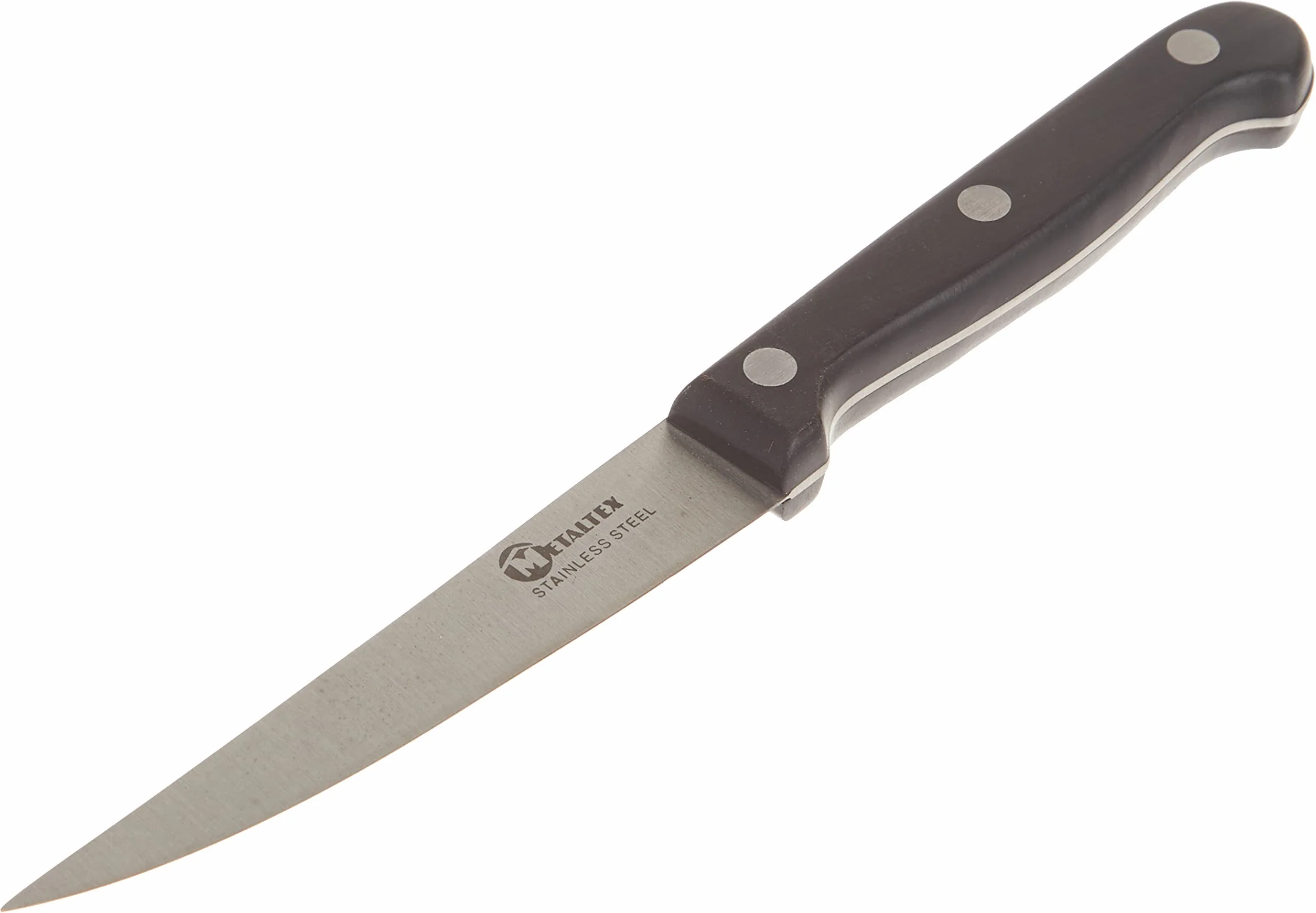 Metaltex Nóż do steków, stal nierdzewna, 20,5 cm, profesjonalny, wielokolorowy