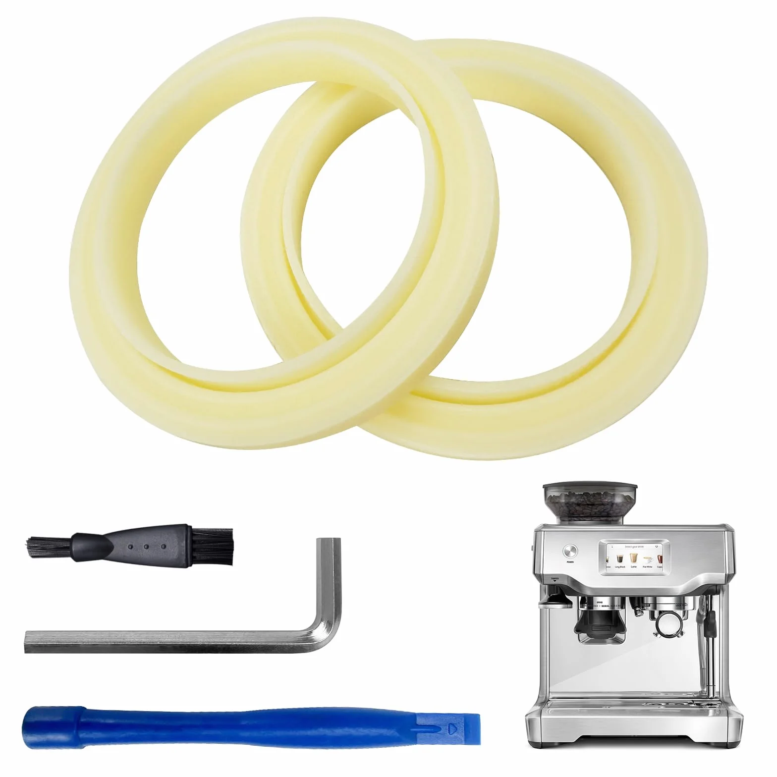 Zestaw 2 pierścieni uszczelniających do Sage The Barista Express i Breville BES875UK, SES875BKS, SES875, SES875BTR2GUK1