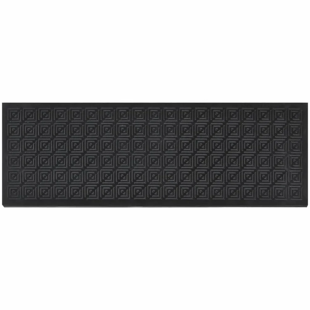 Hothingwell Stopnie schodowe 10 szt. 25x75 cm Guma | Antypoślizgowe, elastyczne, odporne na zużycie, łatwe do czyszczenia, komercyjne wnętrze zewnętrzne
