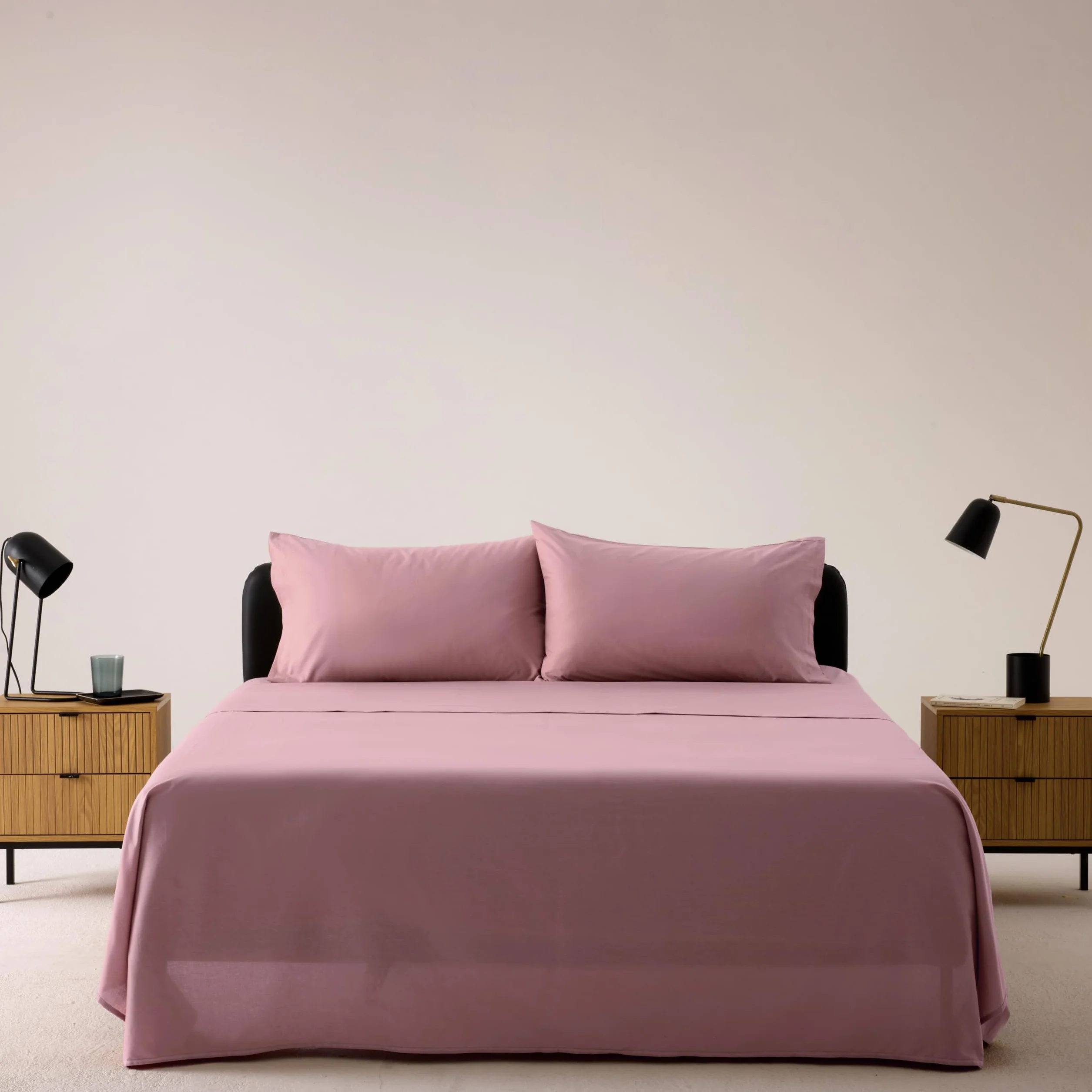 Bassetti Komplet pościeli dwuosobowej, puder, 100% bawełna, 240 x 280 cm