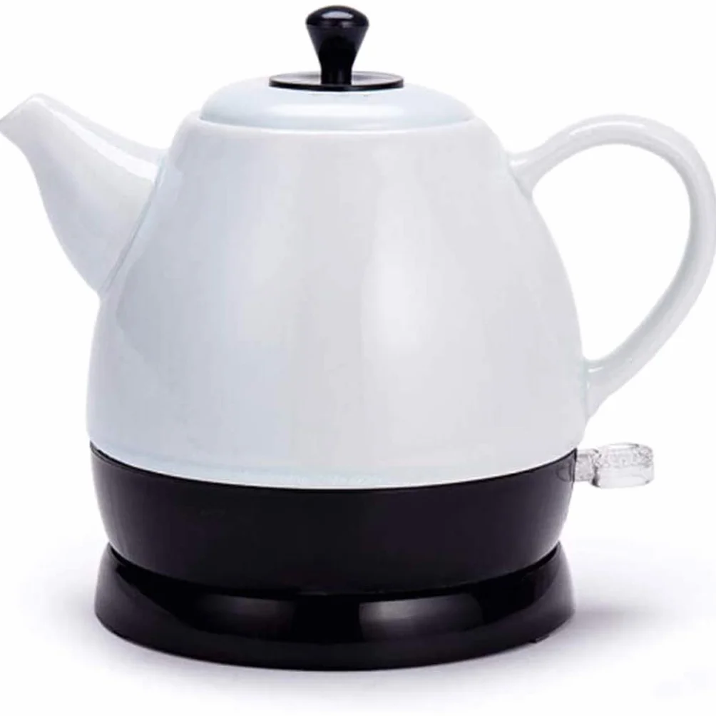 Czajniki, czajniki ceramiczne do gotowania wody Zdejmowana podstawa Ochrona przed gotowaniem na sucho Szybko zagotuje wodę do herbaty Kawa Zupa Płatki owsiane 1L 1350W Learned extensively
