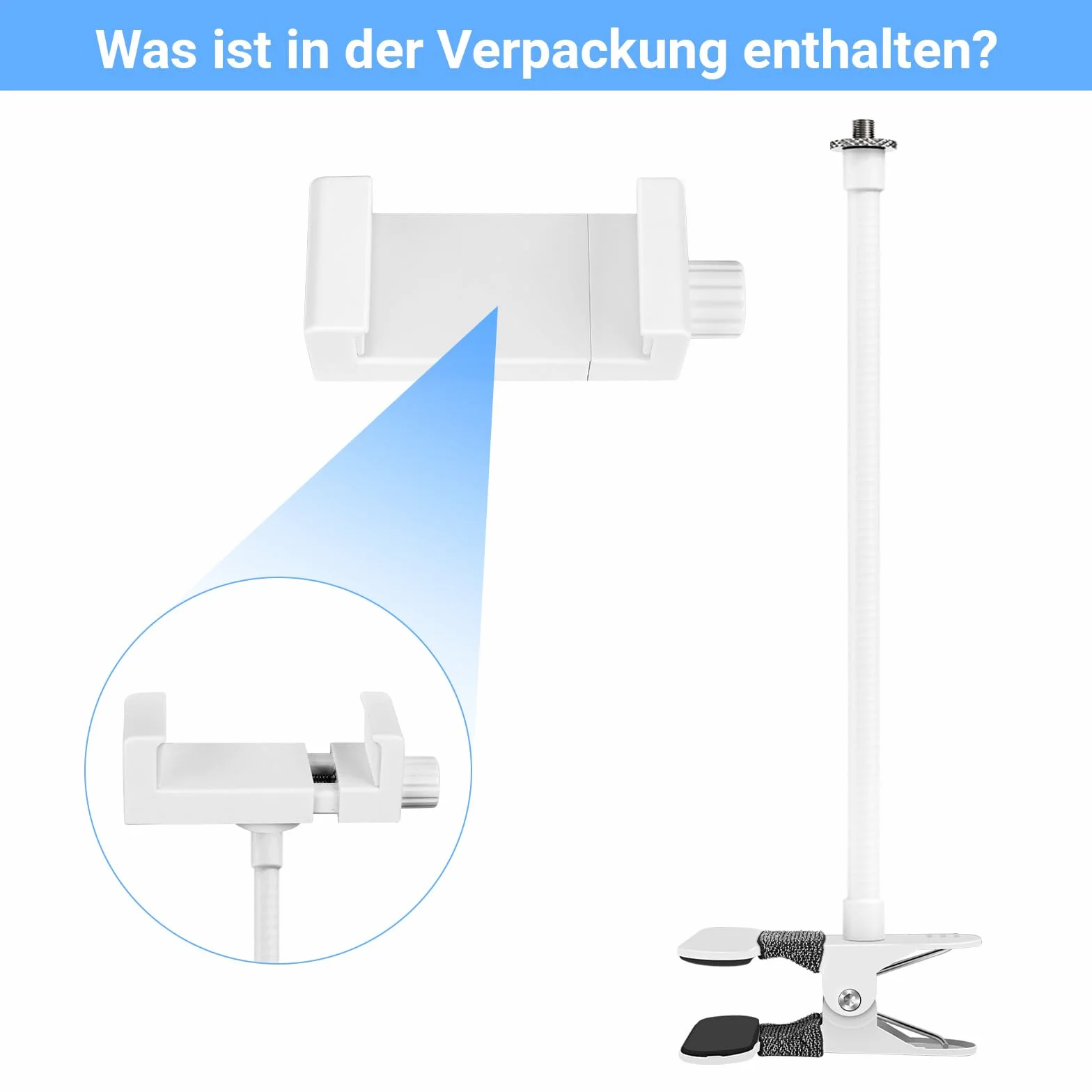 Uchwyt do elektronicznej niani GHB, uchwyt na kamerę dla niemowląt Philips Avent, uniwersalny uchwyt na klem, stojak na telefon komórkowy do momcozy/ieGeek/BOIFUN, uchwyt na telefon komórkowy