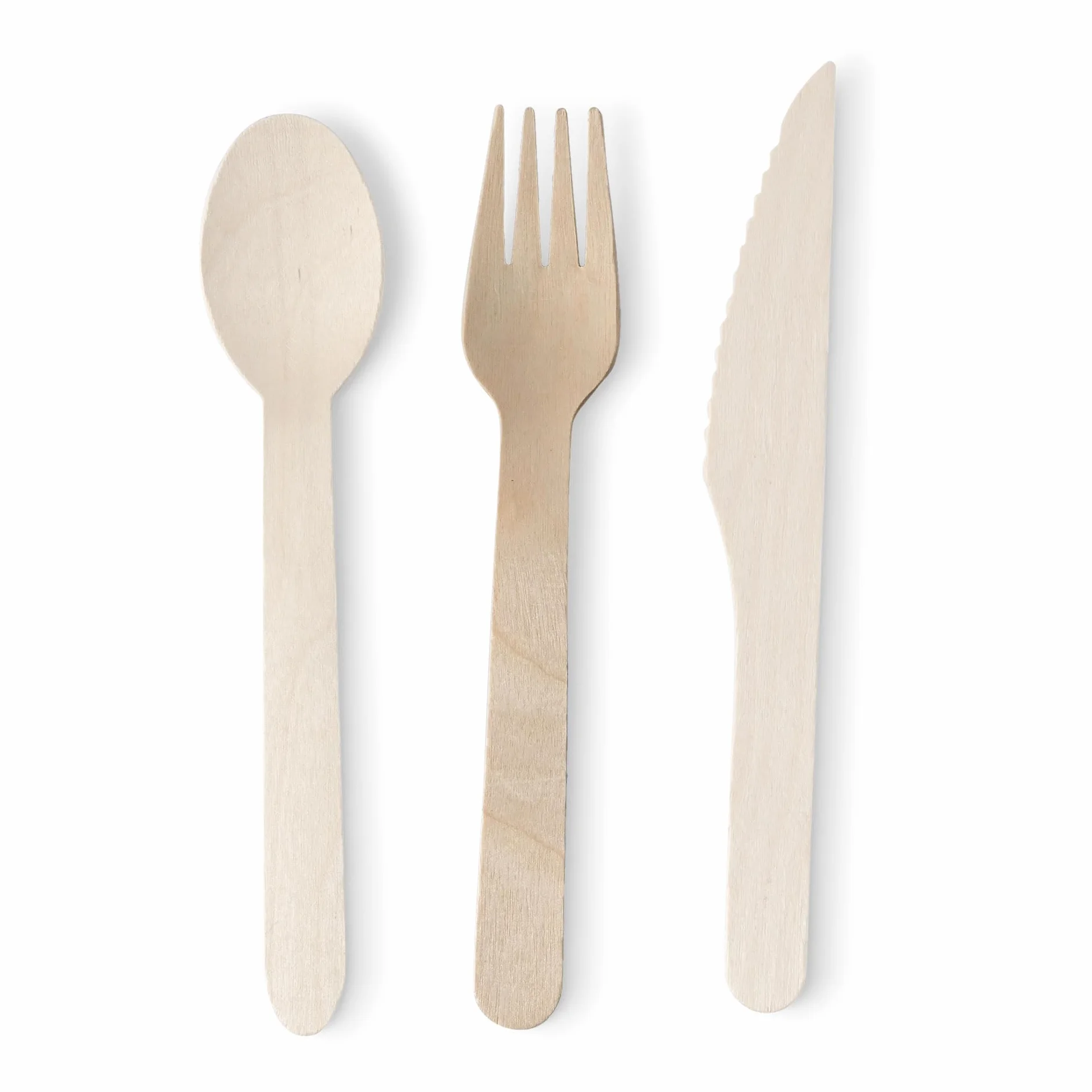 BIOZOYG DSE06309 drewniane widelce, 100 sztuk, 16 cm długości, certyfikowane gospodarstwo drewna, kompostowalne