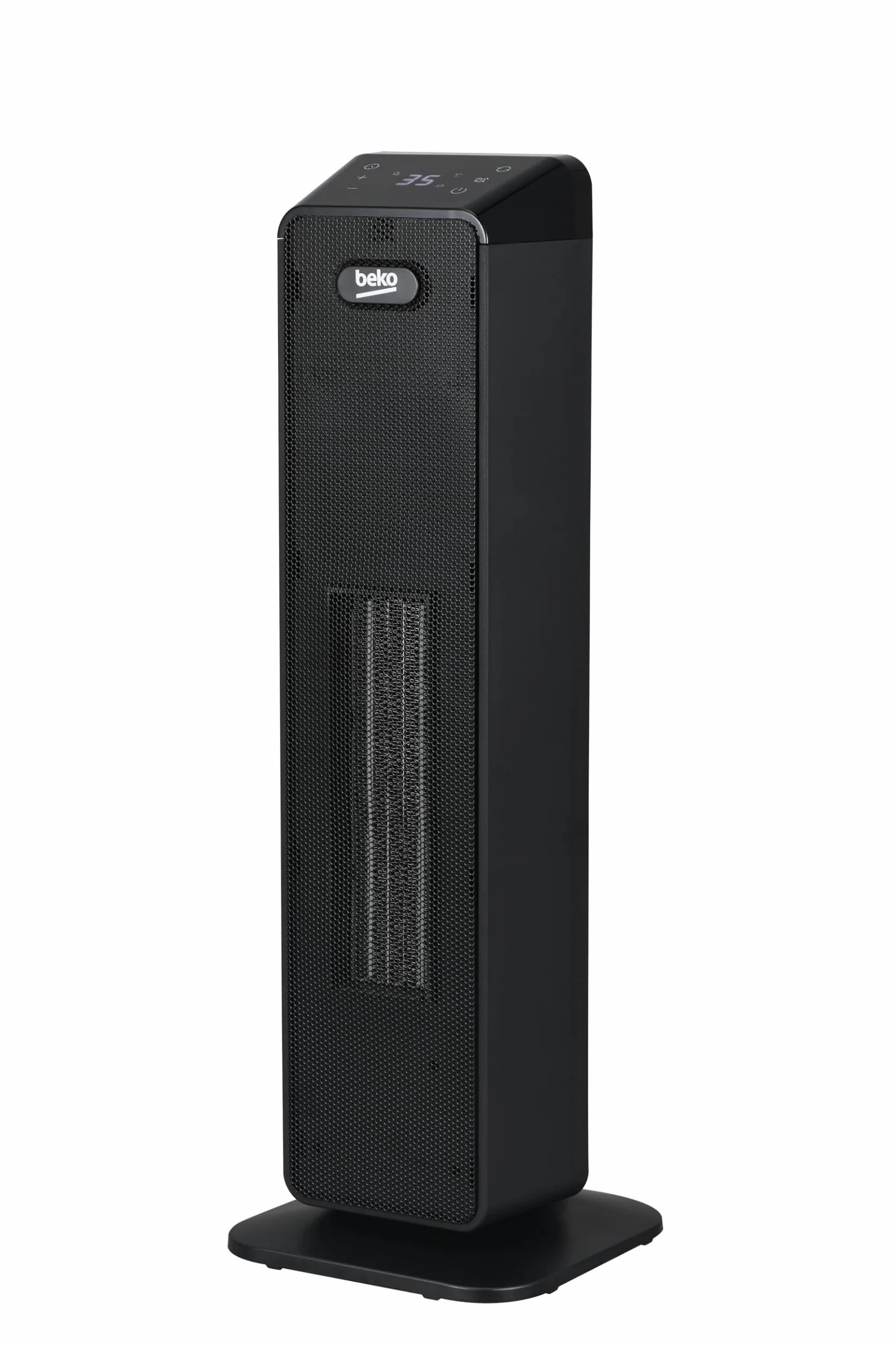 BEKO RHP7120B grzejnik wieżowy z pilotem zdalnego sterowania, moc 2000 W, technologia ceramiczna, 4 tryby, ochrona przed przegrzaniem