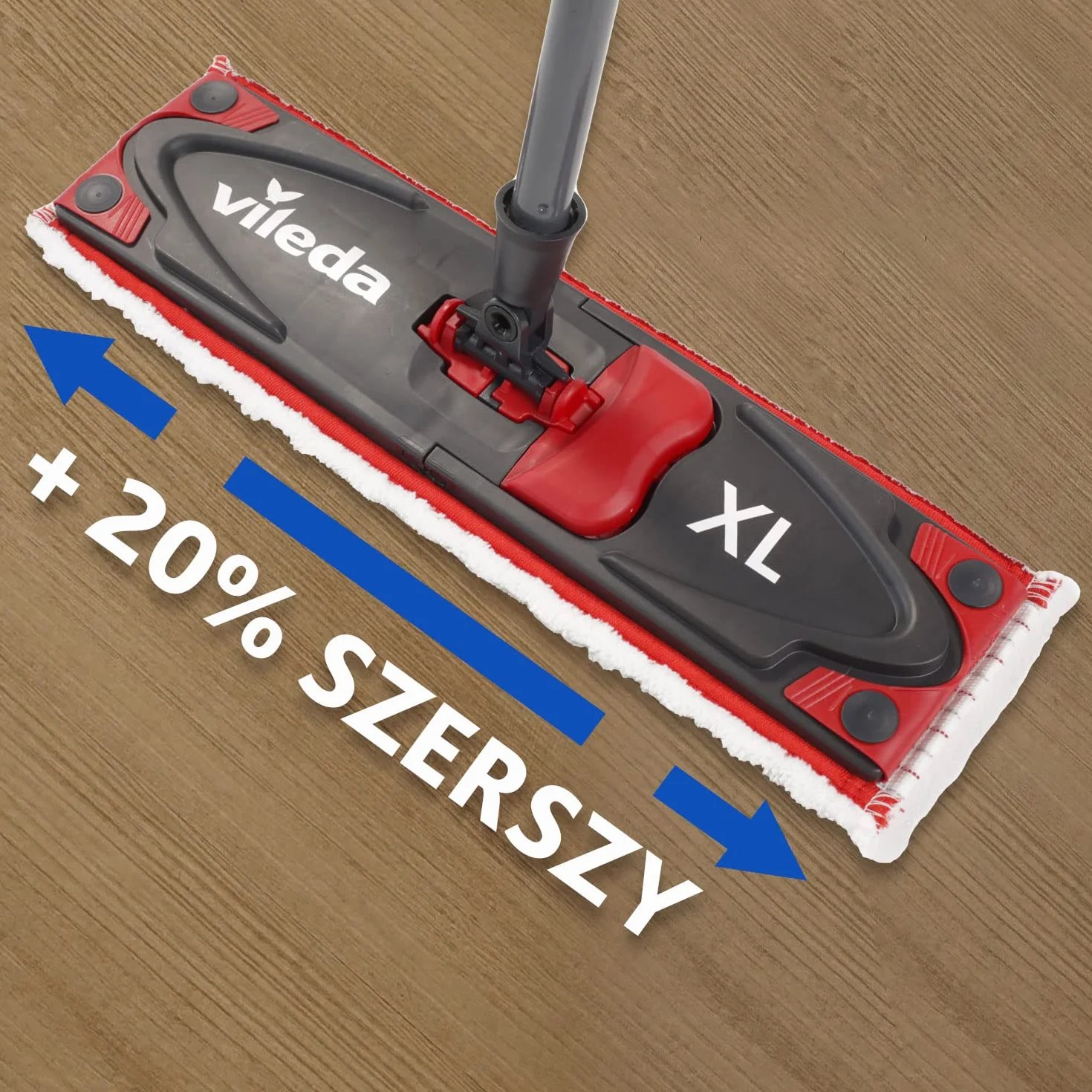 Vileda Zestaw mop płaski z wiadrem i wyciskaczem Ultramax XL BOX