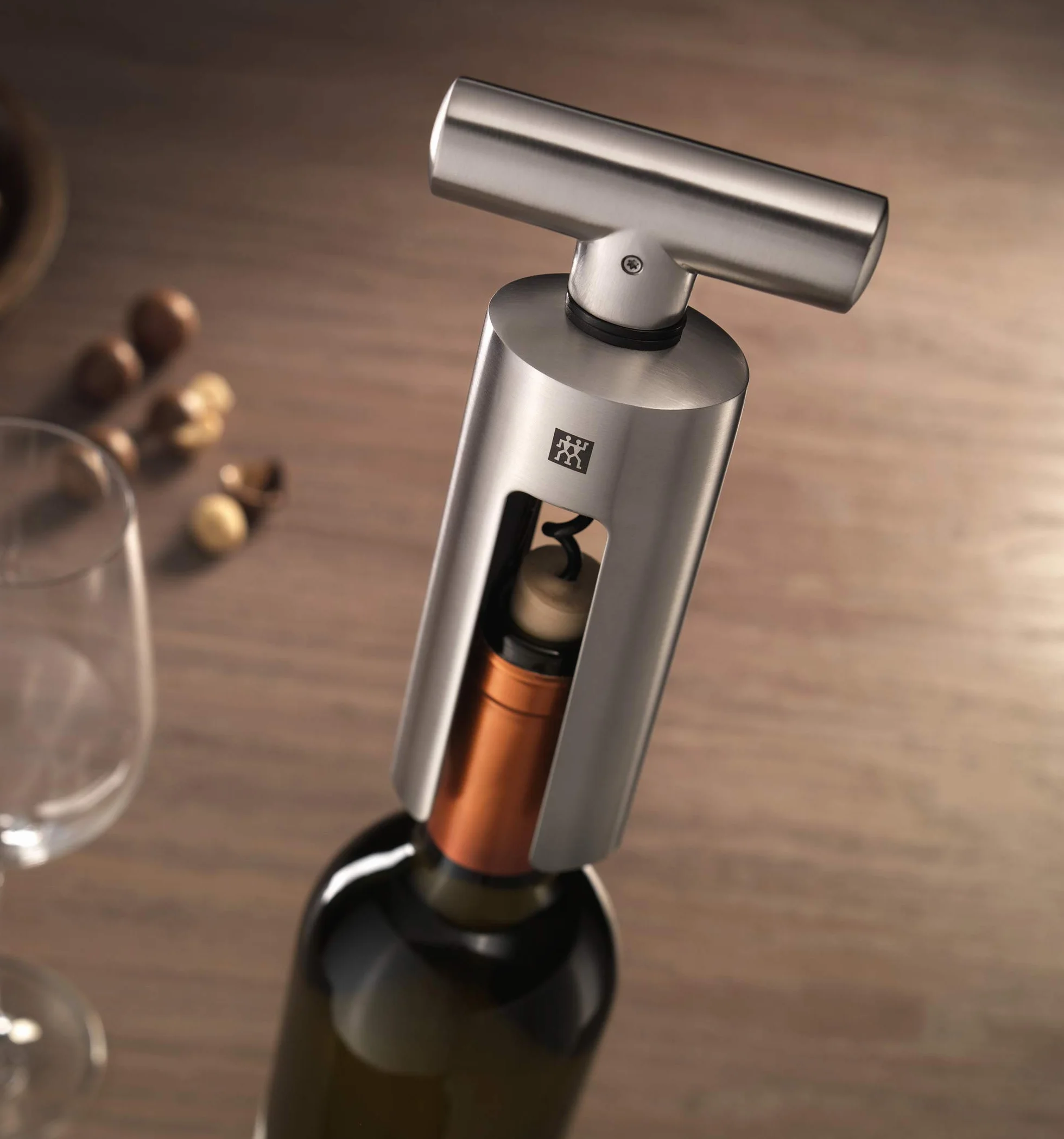 Zwilling Sommelier, 39500-048-0 stal nierdzewna, srebrny, 2-częściowy zestaw, 10