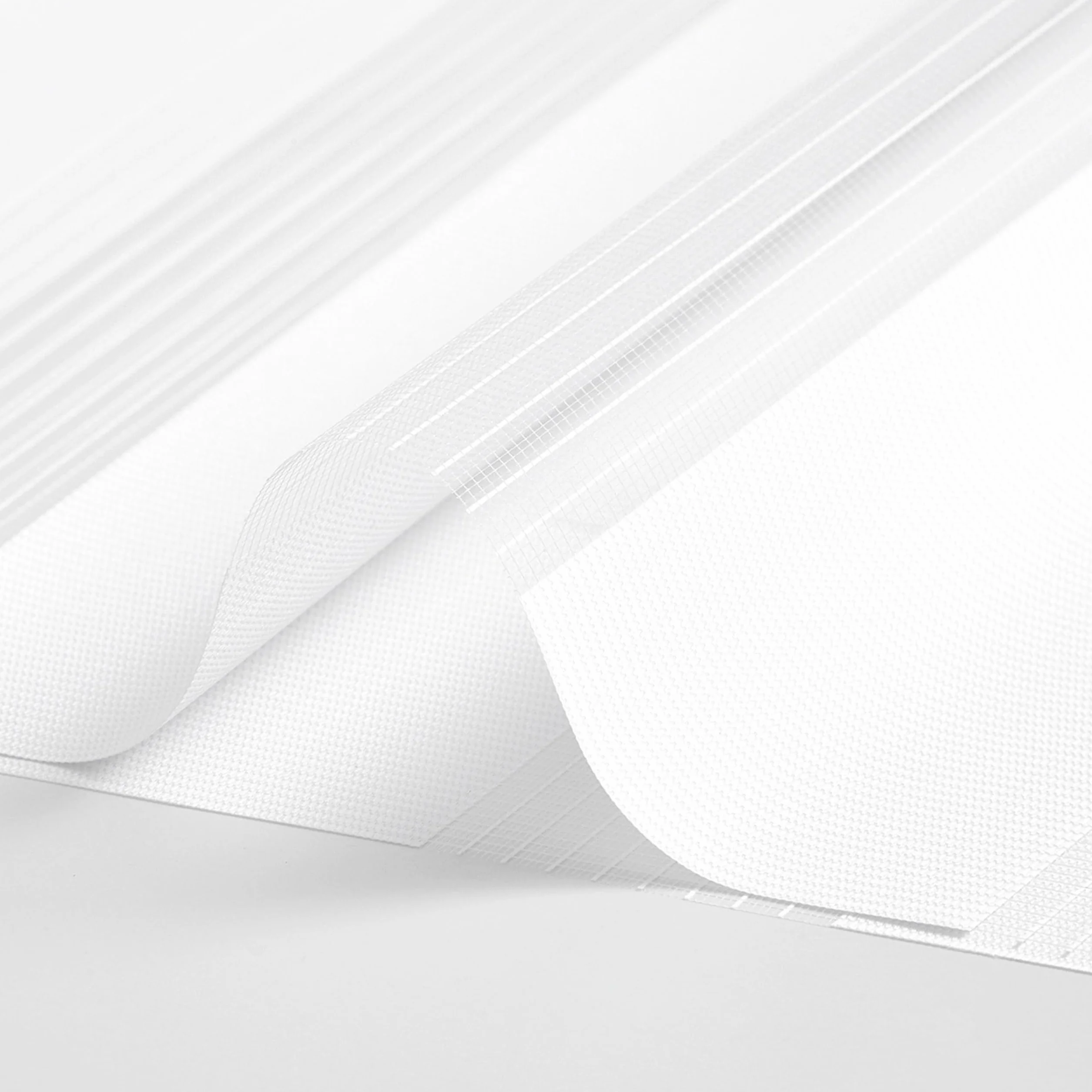 Blindecor Lira Roleta dzień i noc, zasłona wewnętrzna, eleganckie zasłony dzień i noc, 120 x 250 cm, Biały