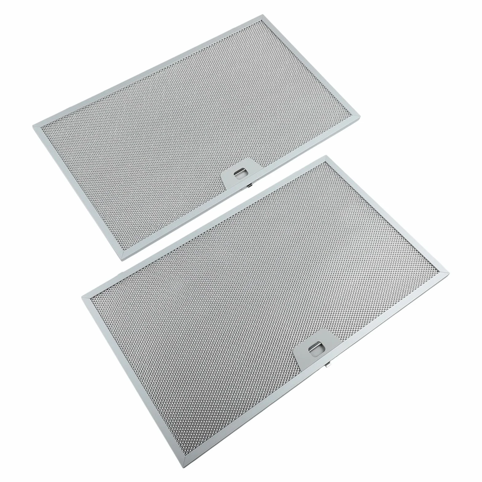 FUBESK 2 szt. metalowy filtr siatkowy aluminiowy 506 x 300 x 9 mm filtry do okapu kuchennego akcesoria kuchenne skuteczna filtracja