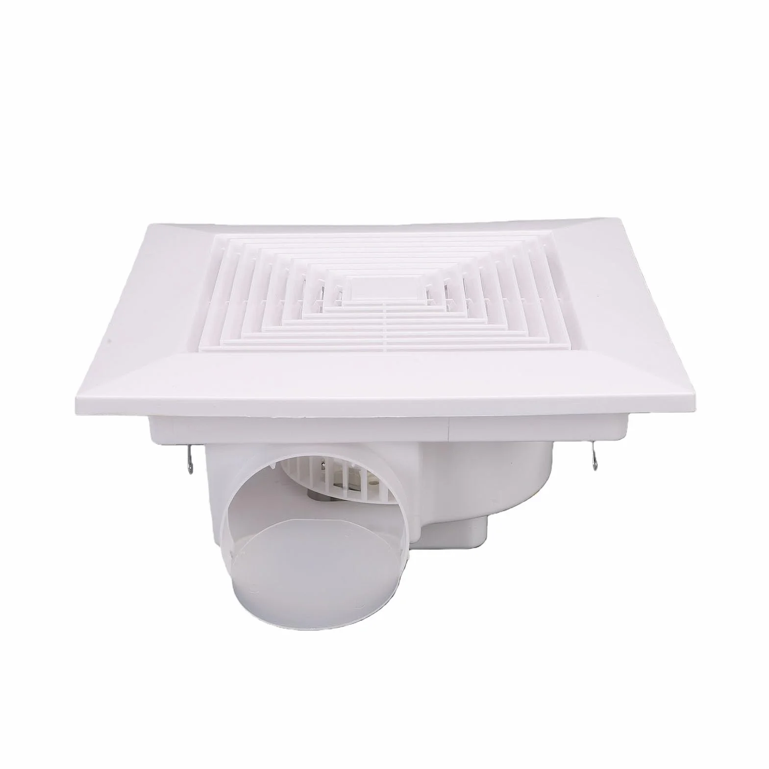 FTVOGUE 38W 10-calowy Sufitowy Wentylator Wyciągowy 396m³/h 150Pa z Cichym Wirnikiem do Kuchni, łazienki, Pralni