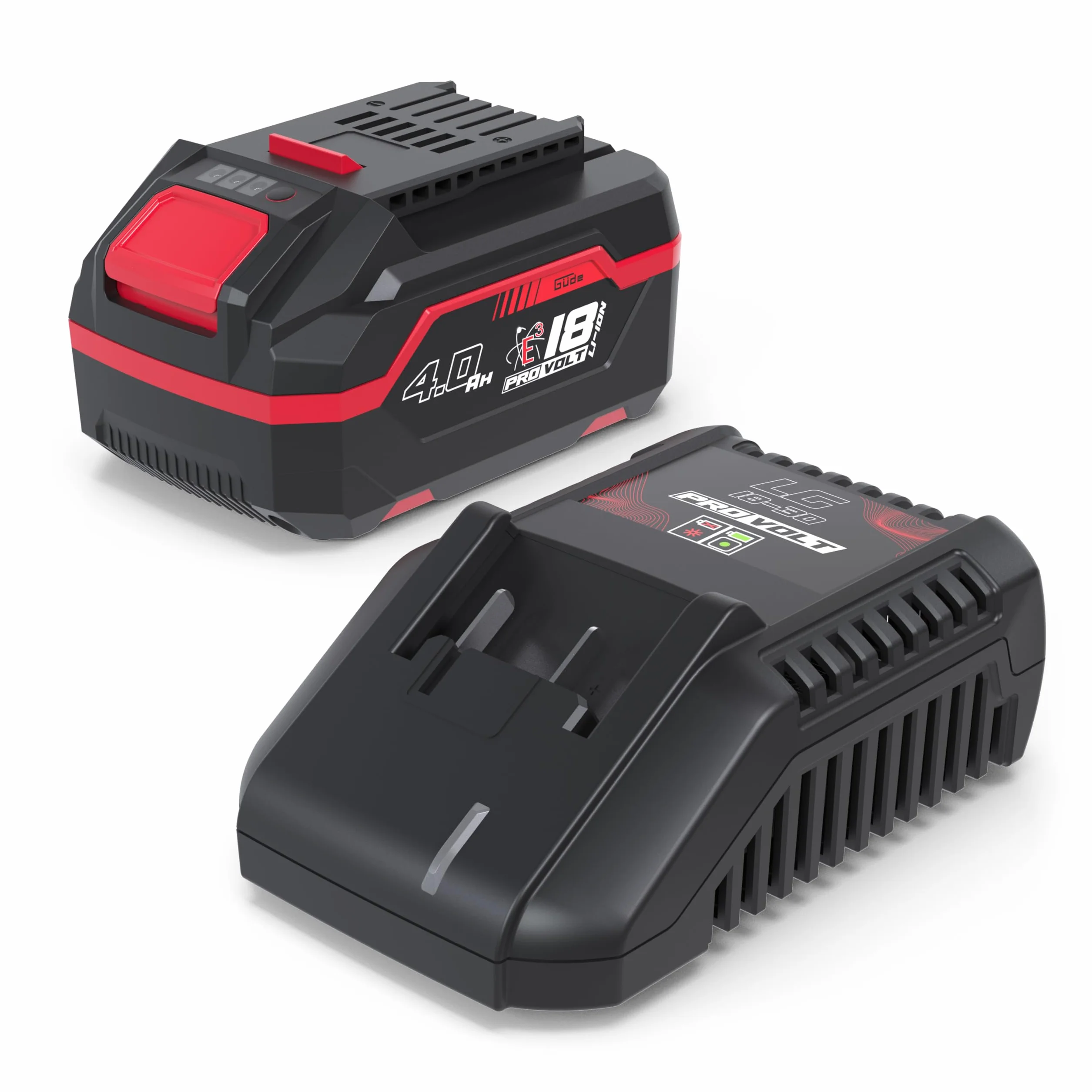 Güde GKM 18-401-30 zamiatarka akumulatorowa 18 V szerokość zamiatania 61 cm wydajność 1800 m²/h pojemność 20 l litowo-jonowa