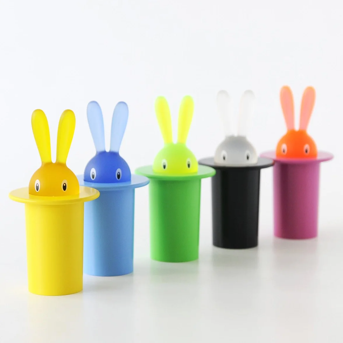 A di Alessi Magic Bunny wykałaczka, żółty (ASG16 Y)