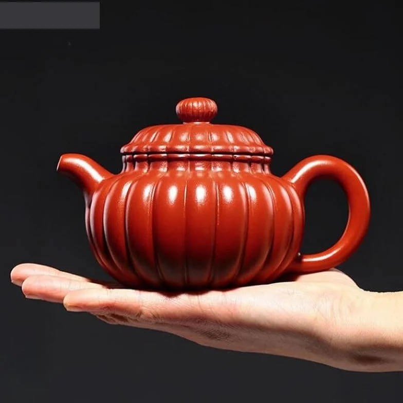 Ceramiczny czajniczek fioletowy 300ml Retro czajniczek domowy chiński czajniczek zestaw do herbaty herbata liściasta zaparzacz do herbaty